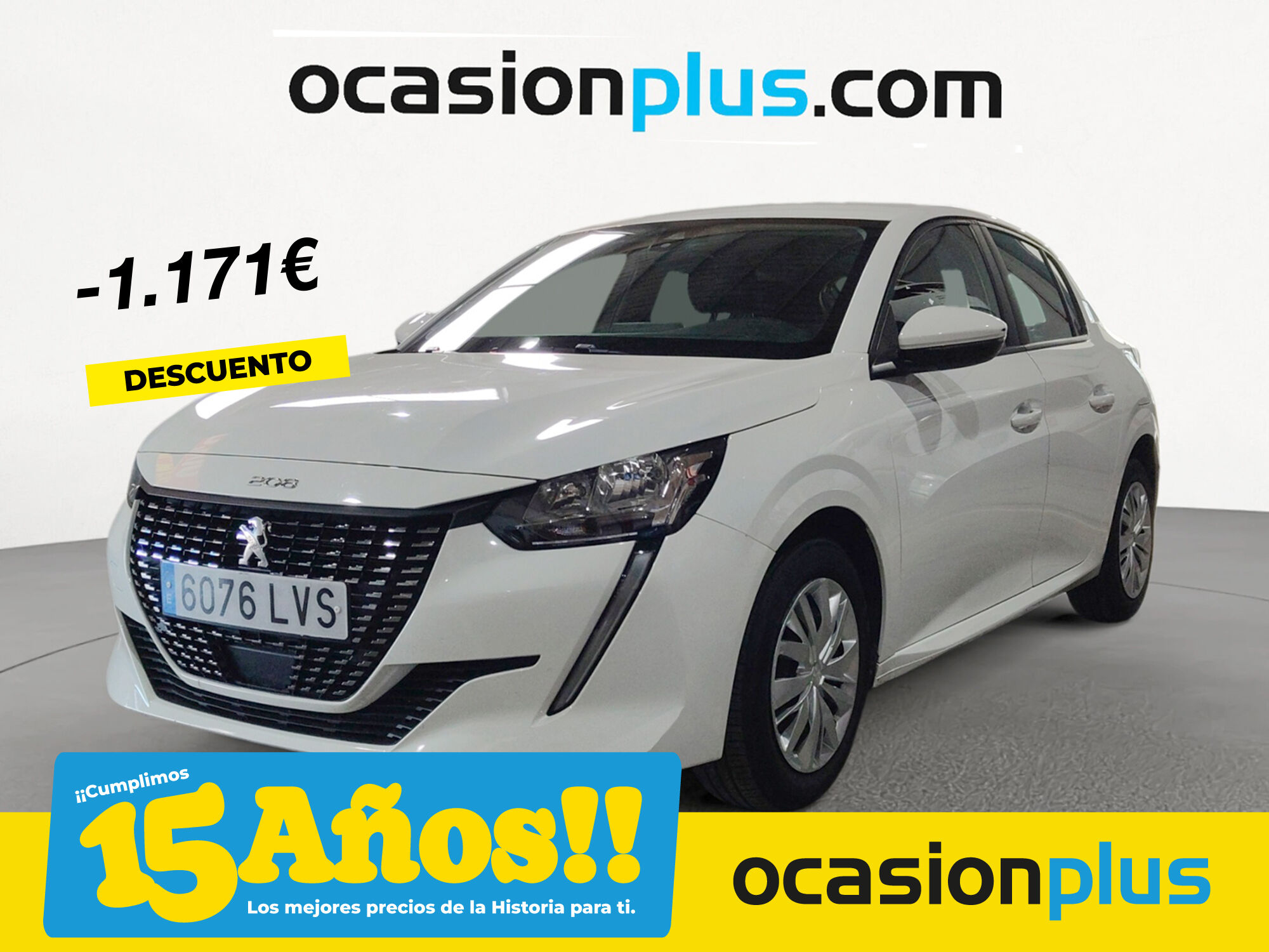 PEUGEOT 208 (BlueHDi 100 Active 75 kW (100 CV)) en Madrid