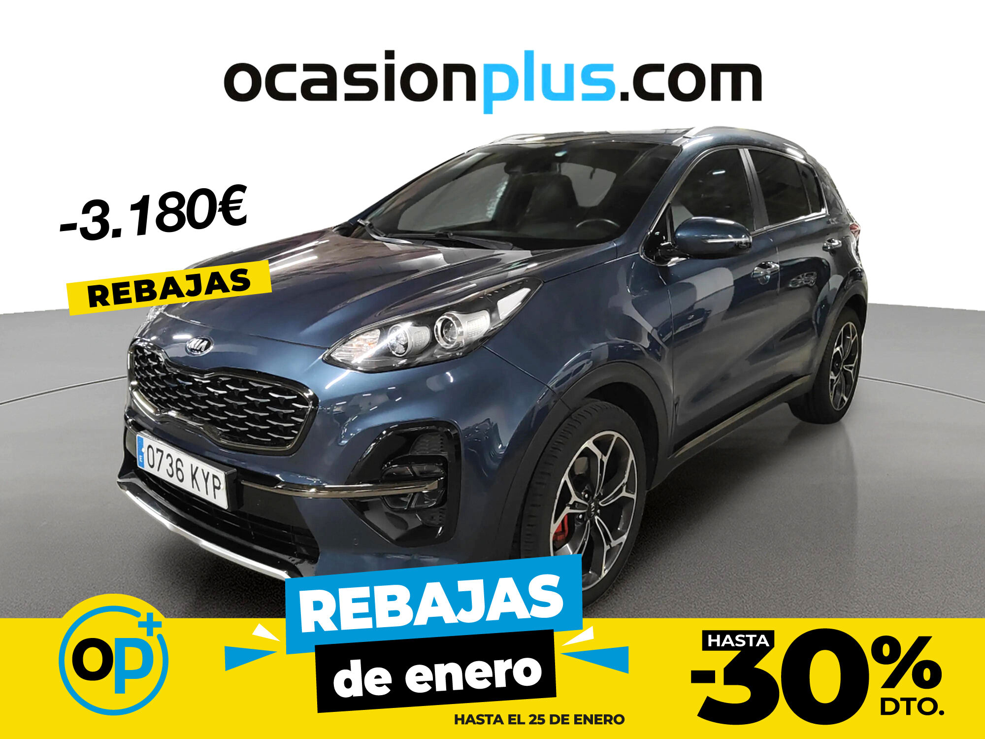 KIA Sportage (1.6 T-GDi GT Line Essential 4x2 130 kW (177 CV)) en Madrid