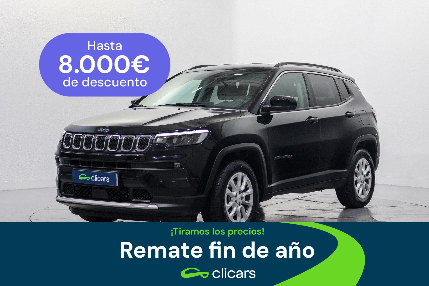 JEEP Compass (Compass 1.3 PHEV Limited EAWD Aut. 190) en Madrid