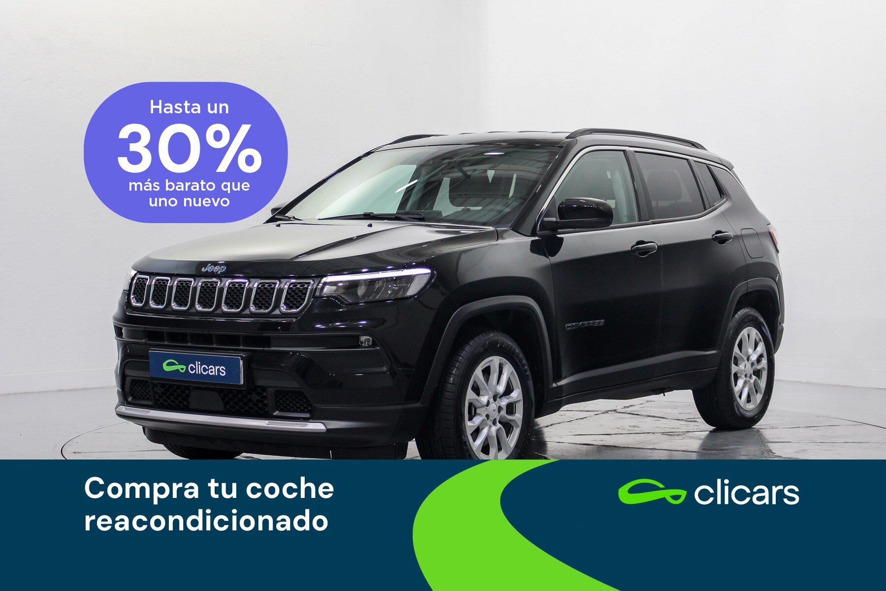 JEEP Compass (Compass 1.3 PHEV Limited EAWD Aut. 190) en Madrid
