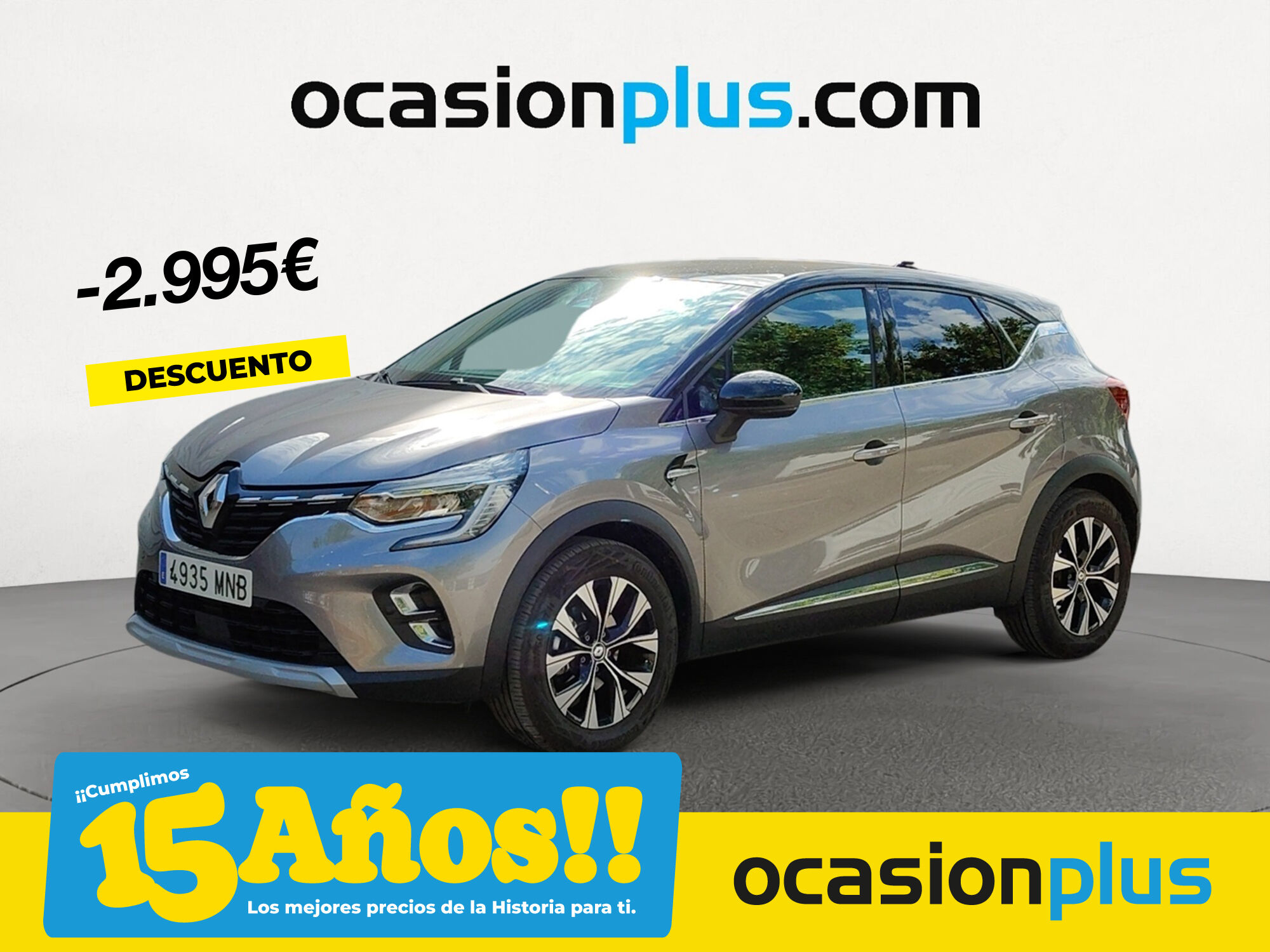 RENAULT Captur (Techno E-Tech Híbrido 107 kW (145 CV)) en Madrid
