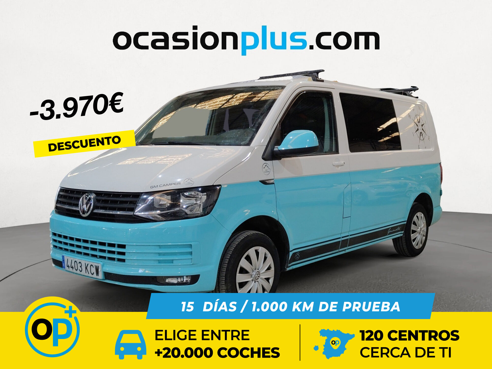 Foto del VOLKSWAGEN Transporter Mixto Plus 2.0TDI SCR BMT 75kW