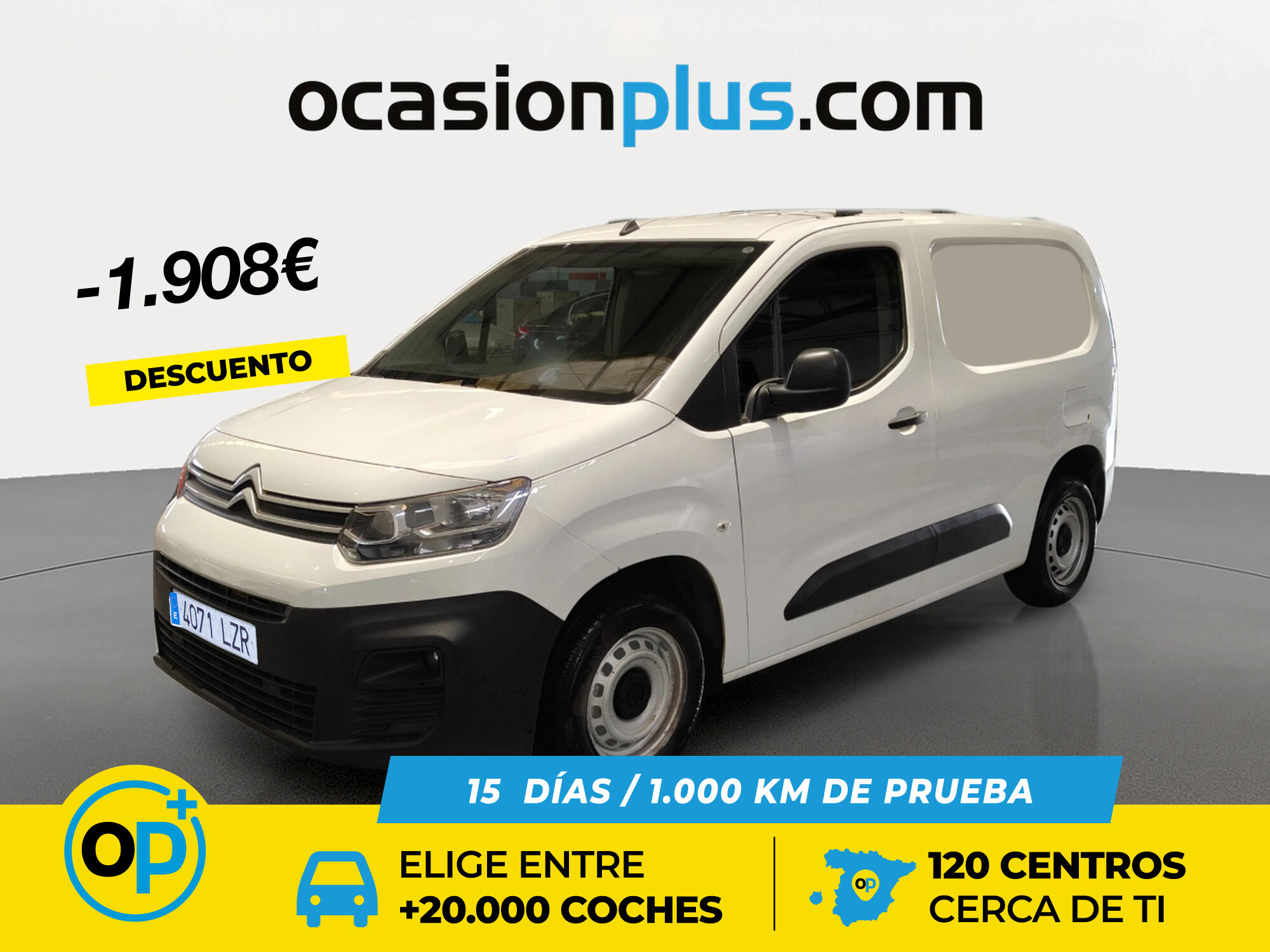Foto del CITROEN Berlingo Van BlueHDi S&S Talla M Control 100