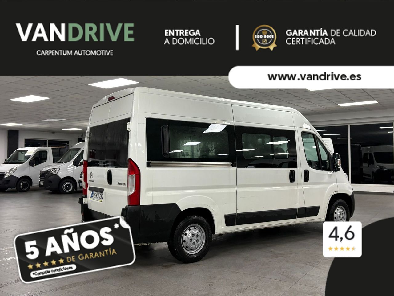 Foto del CITROEN Jumper Combi 2.0BlueHDI 33L2H2 110