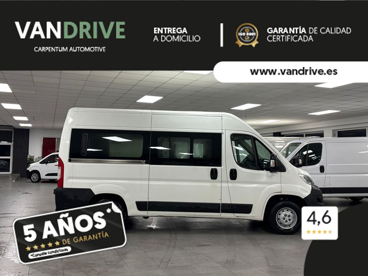 Foto del CITROEN Jumper Combi 2.0BlueHDI 33L2H2 110