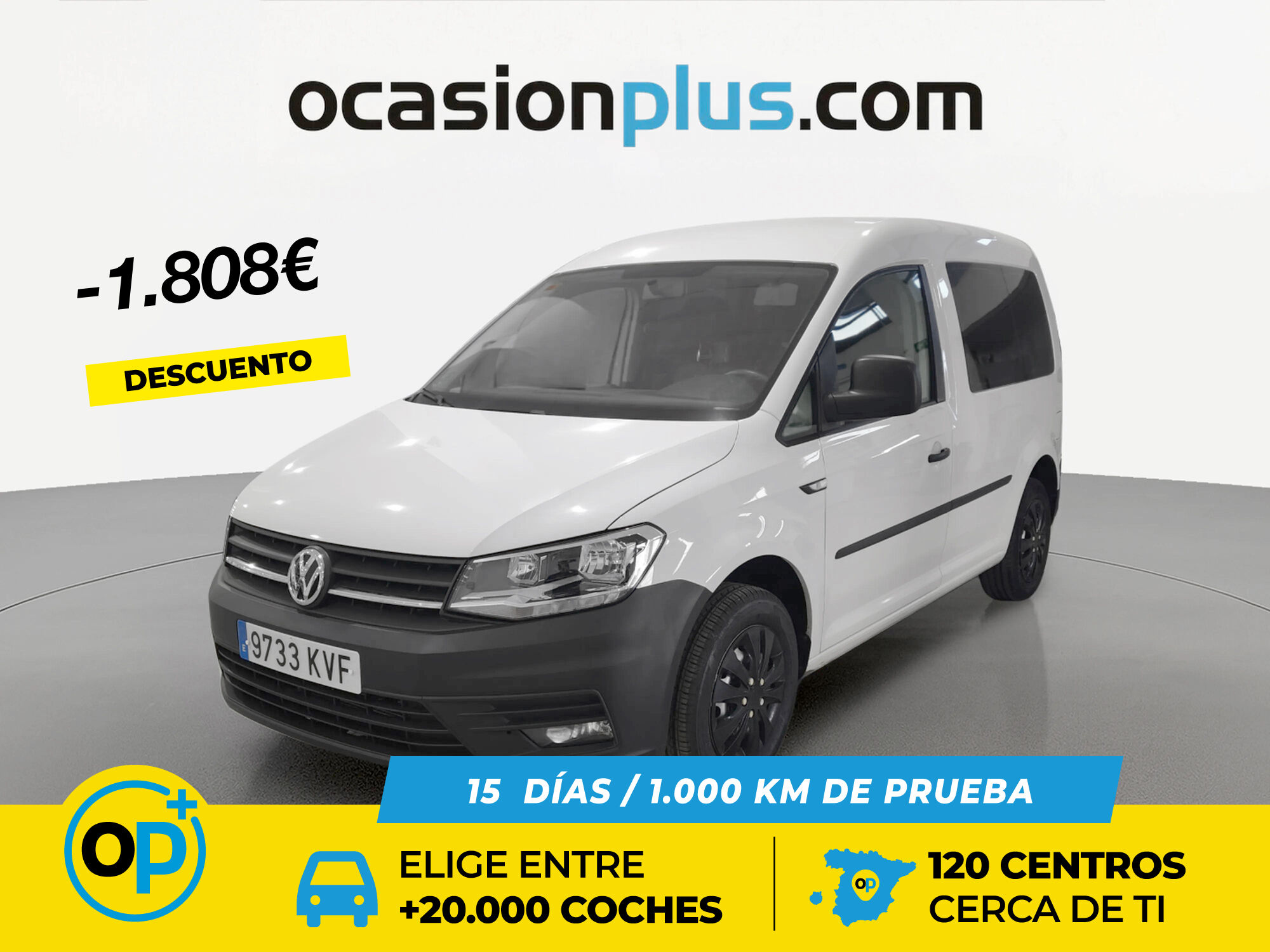 VOLKSWAGEN Caddy (Kombi 2.0 TDI BMT 55 kW (75 CV)) en Madrid