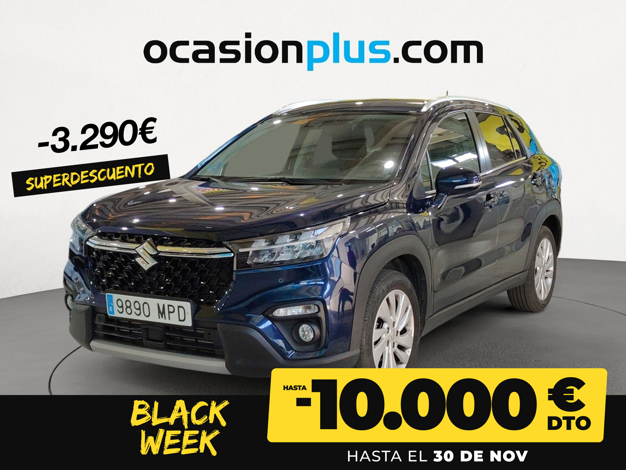 SUZUKI S-Cross (1.4T Mild Hybrid S2 4WD 95 kW (129 CV)) en Madrid