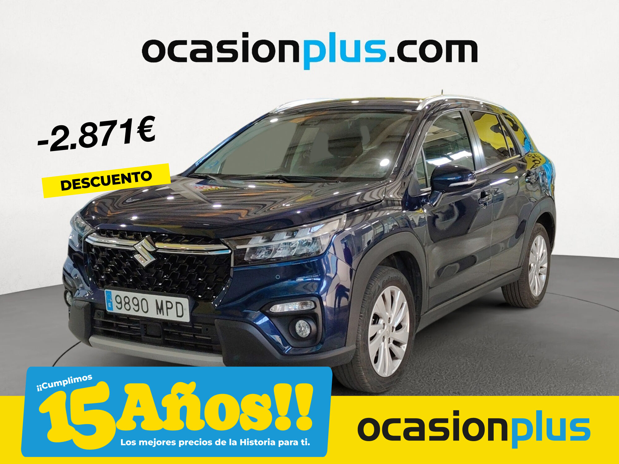 SUZUKI S-Cross (1.4T Mild Hybrid S2 4WD 95 kW (129 CV)) en Madrid