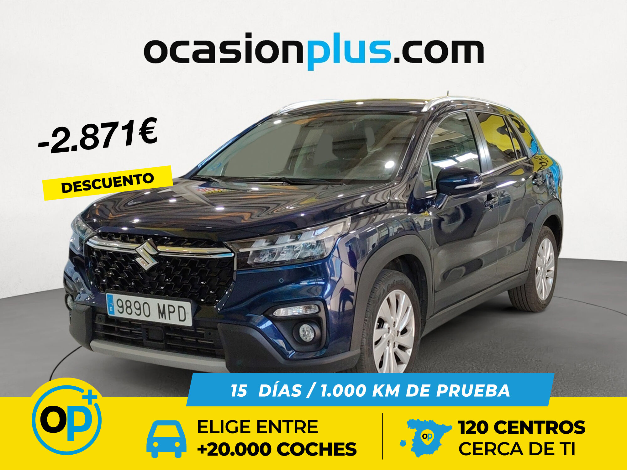 SUZUKI S-Cross (1.4T Mild Hybrid S2 4WD 95 kW (129 CV)) en Madrid