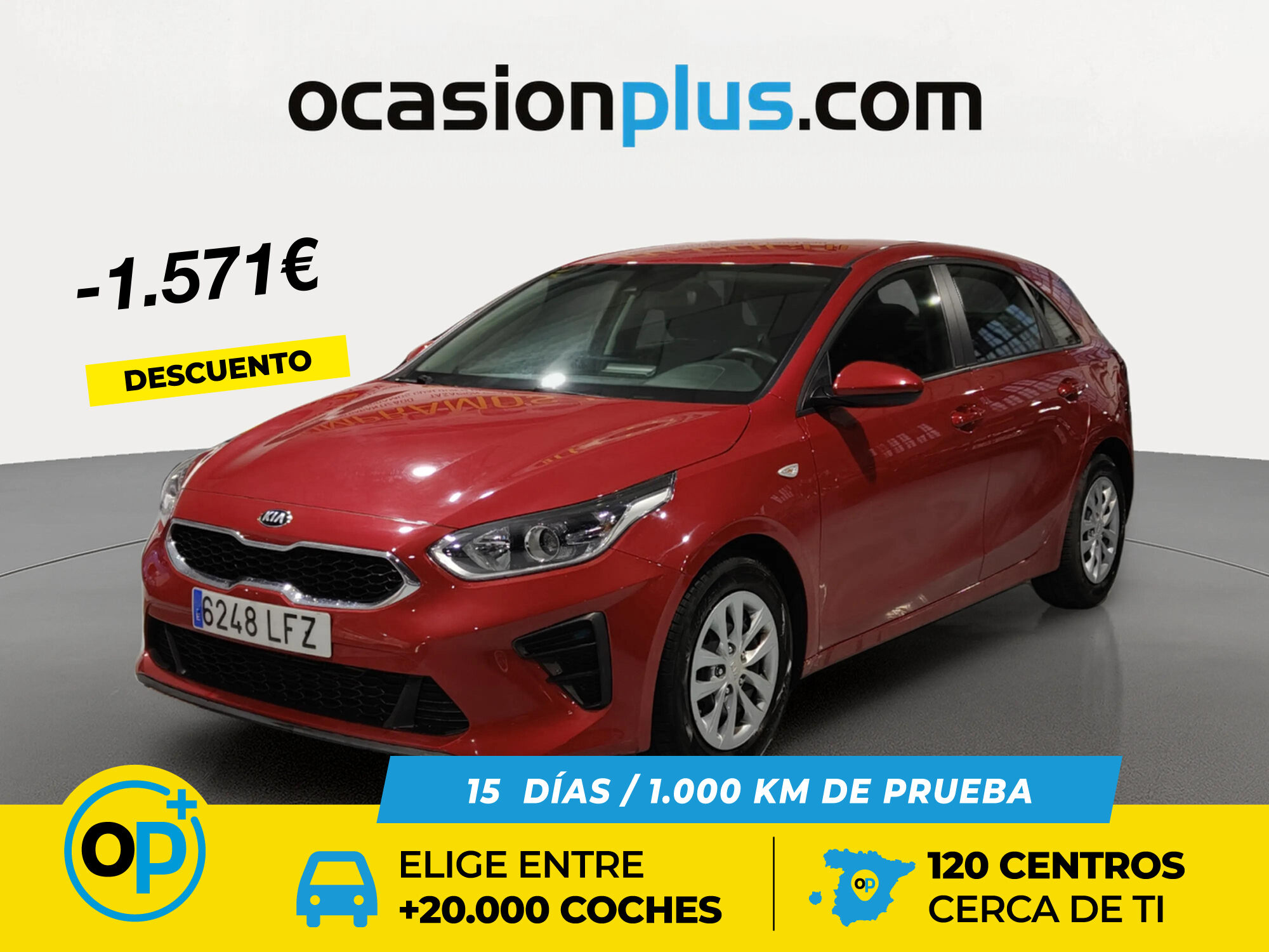 KIA Ceed (1.0 T-GDi Concept 88 kW (120 CV)) en Madrid