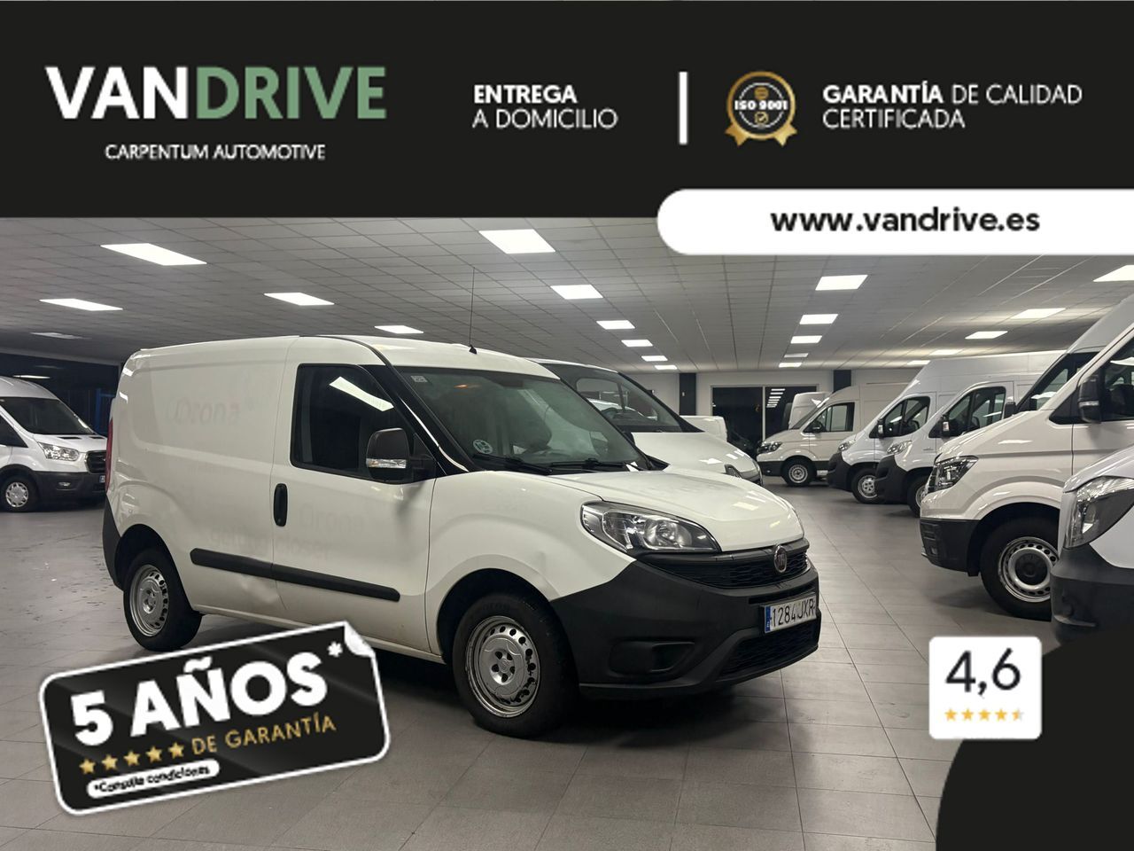 FIAT Dobló (Cargo Base 1.3 Multijet 90cv E5+) en Lugo