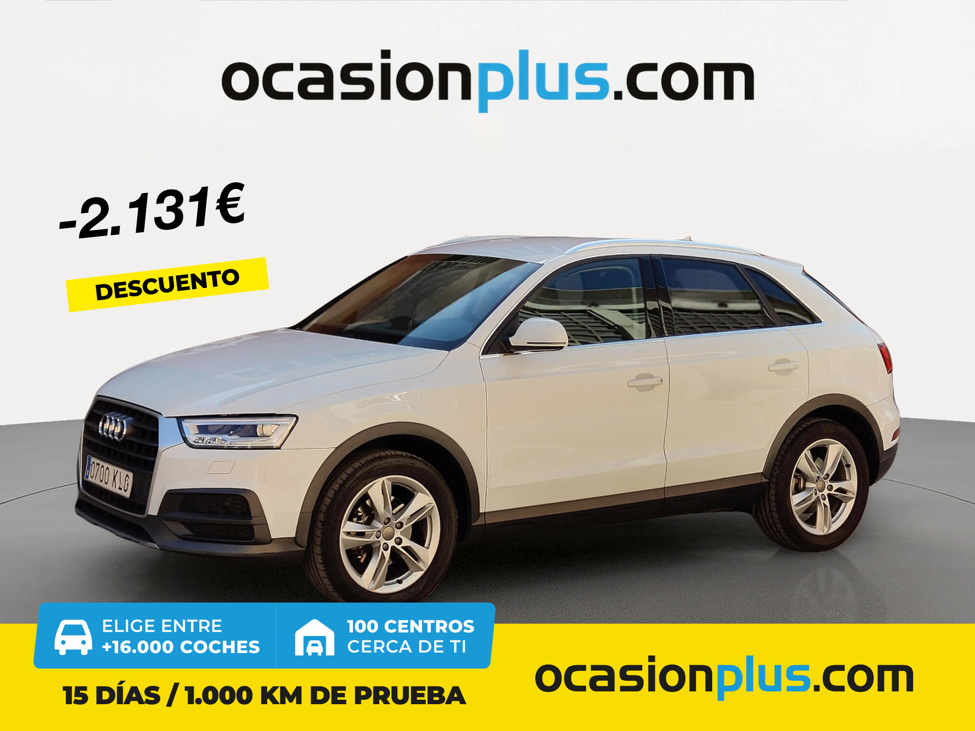 AUDI Q3 (design edition 2.0 TFSI quattro 132 kW (180 CV) S tronic) en Madri