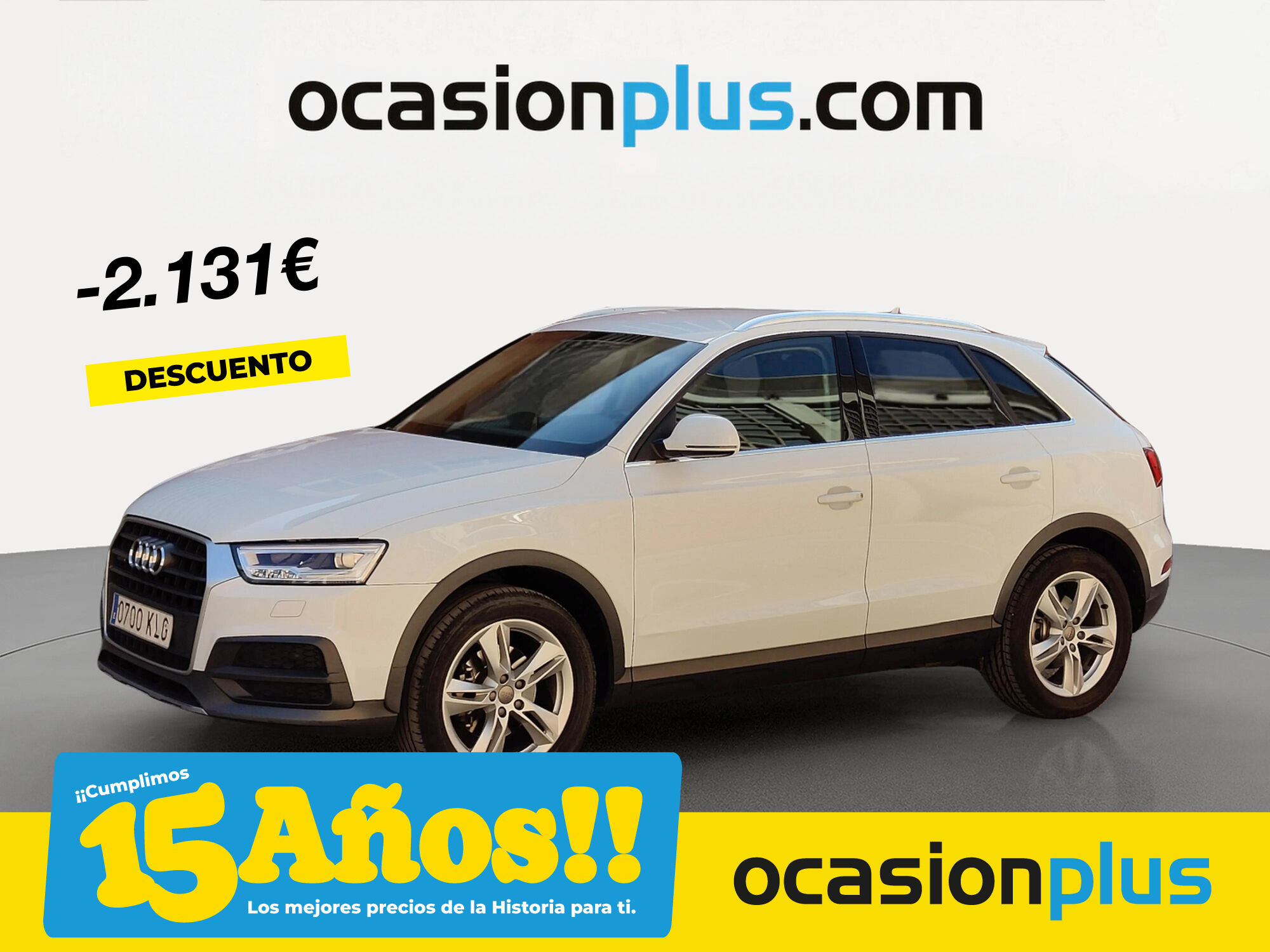 AUDI Q3 (design edition 2.0 TFSI quattro 132 kW (180 CV) S tronic) en Madri