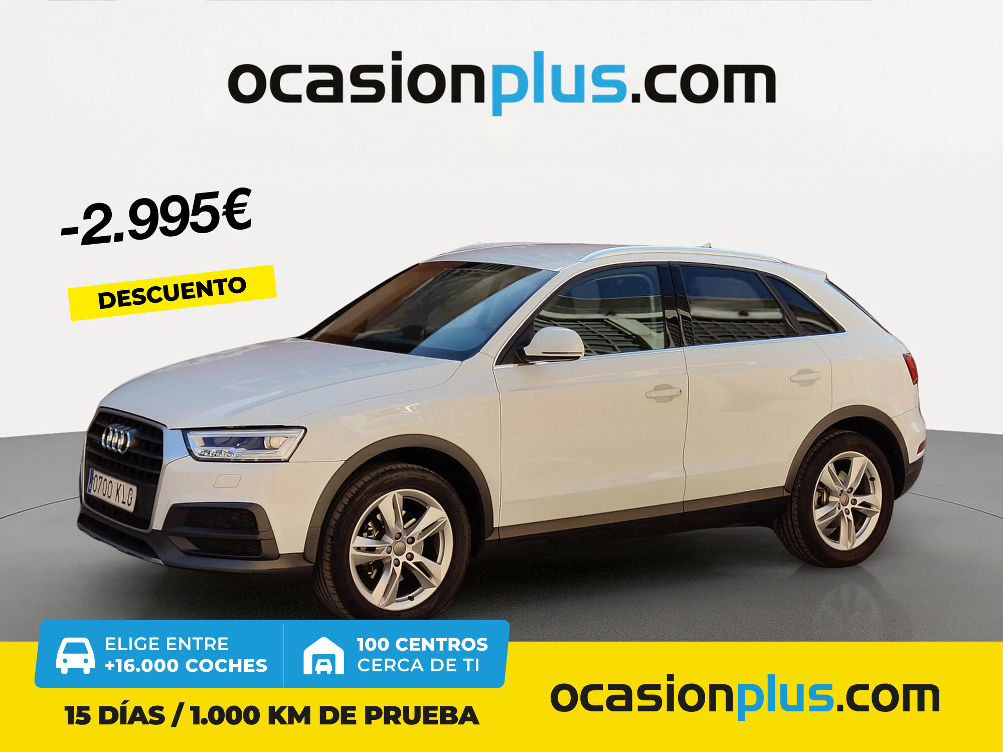 AUDI Q3 (design edition 2.0 TFSI quattro 132 kW (180 CV) S tronic) en Madri