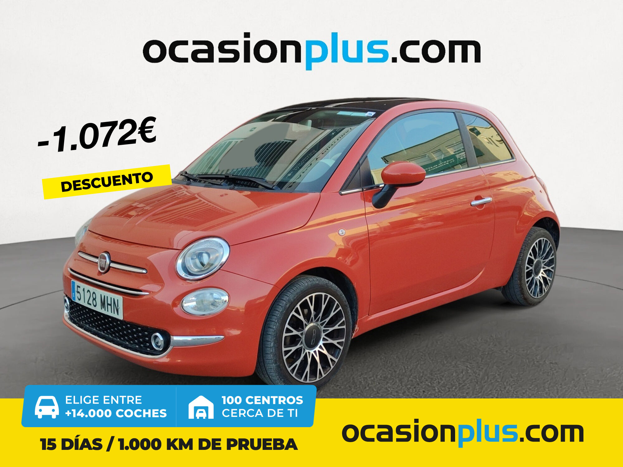 FIAT 500 (1.0 Hybrid Dolcevita 51 kW (70 CV)) en Madrid