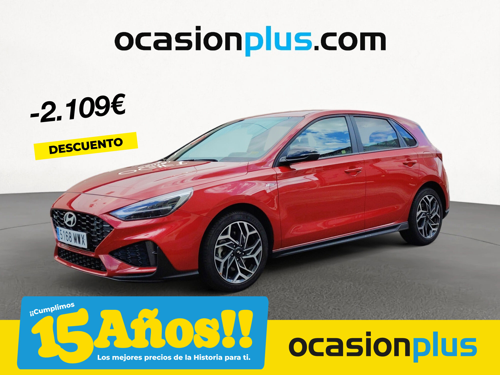 HYUNDAI i30 (1.0 TGDI N Line 74 kW (100 CV)) en Madrid