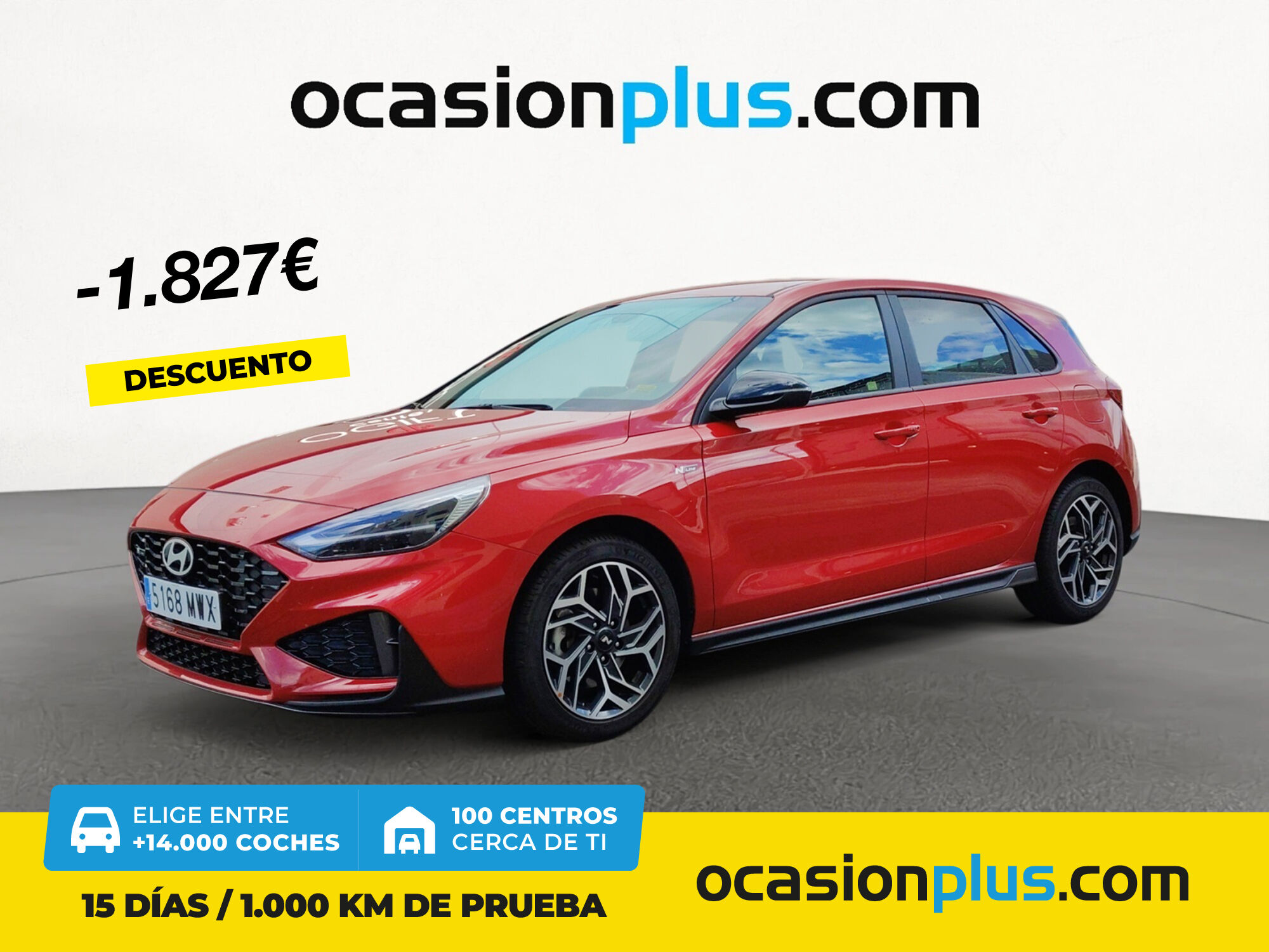 HYUNDAI i30 (1.0 TGDI N Line 74 kW (100 CV)) en Madrid