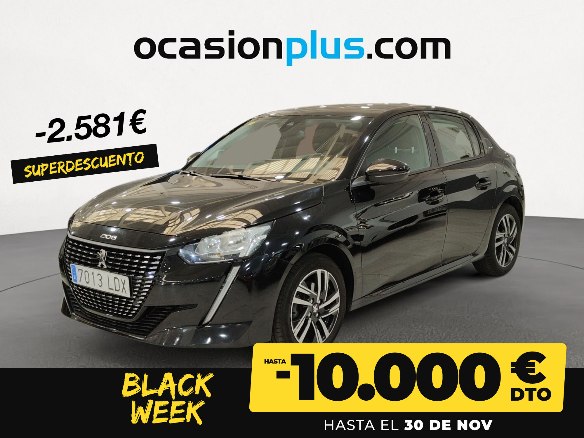 PEUGEOT 208 (PureTech 100 Allure EAT8 75 kW (100 CV)) en Madrid