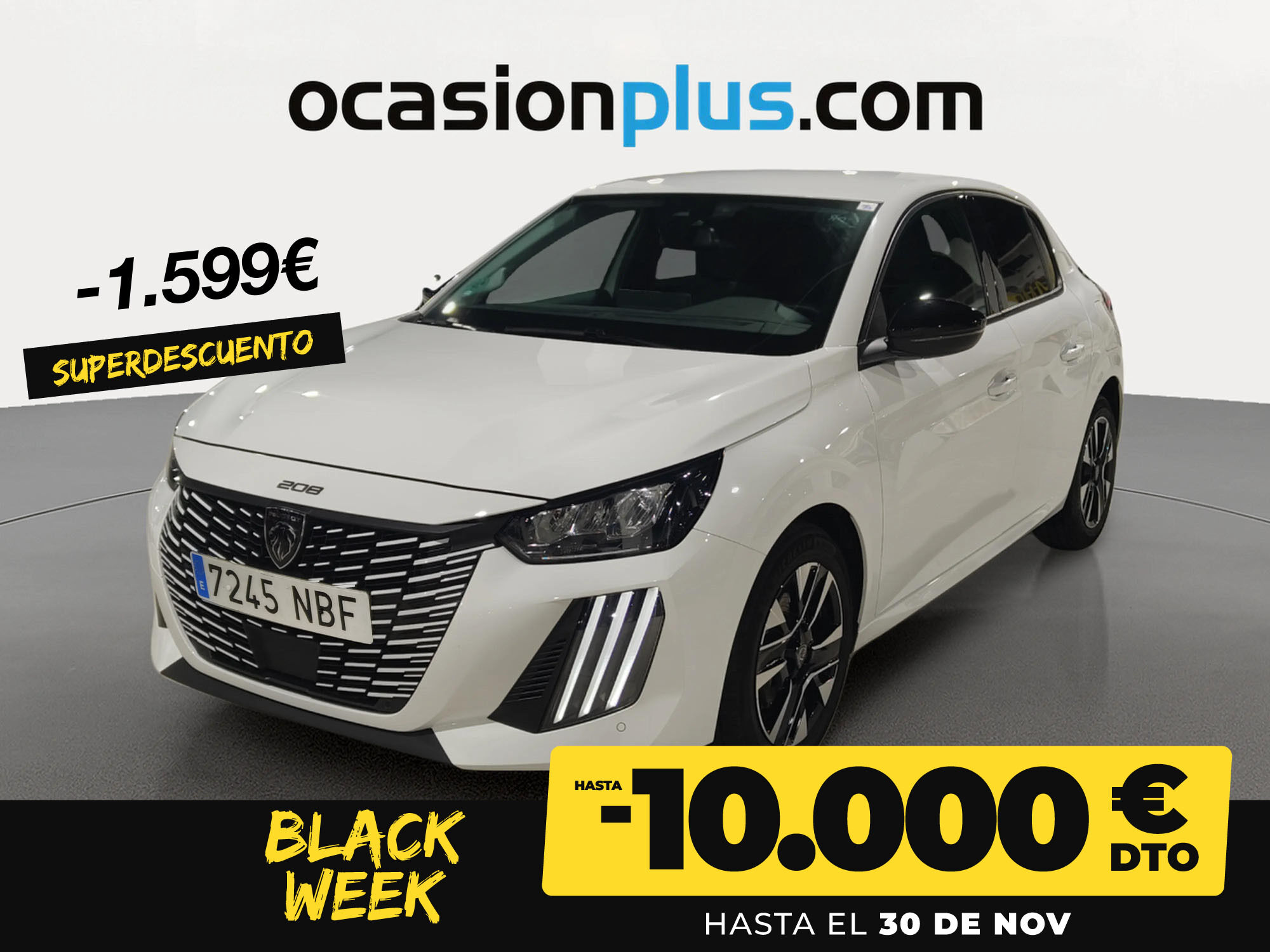 PEUGEOT 208 (PureTech 100 Allure 75 kW (100 CV)) en Madrid