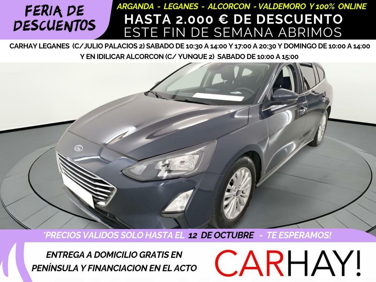 FORD Focus (CLIPPER 1.0I ECOBOOST MHEV 92KW TITANIUM) en Madrid