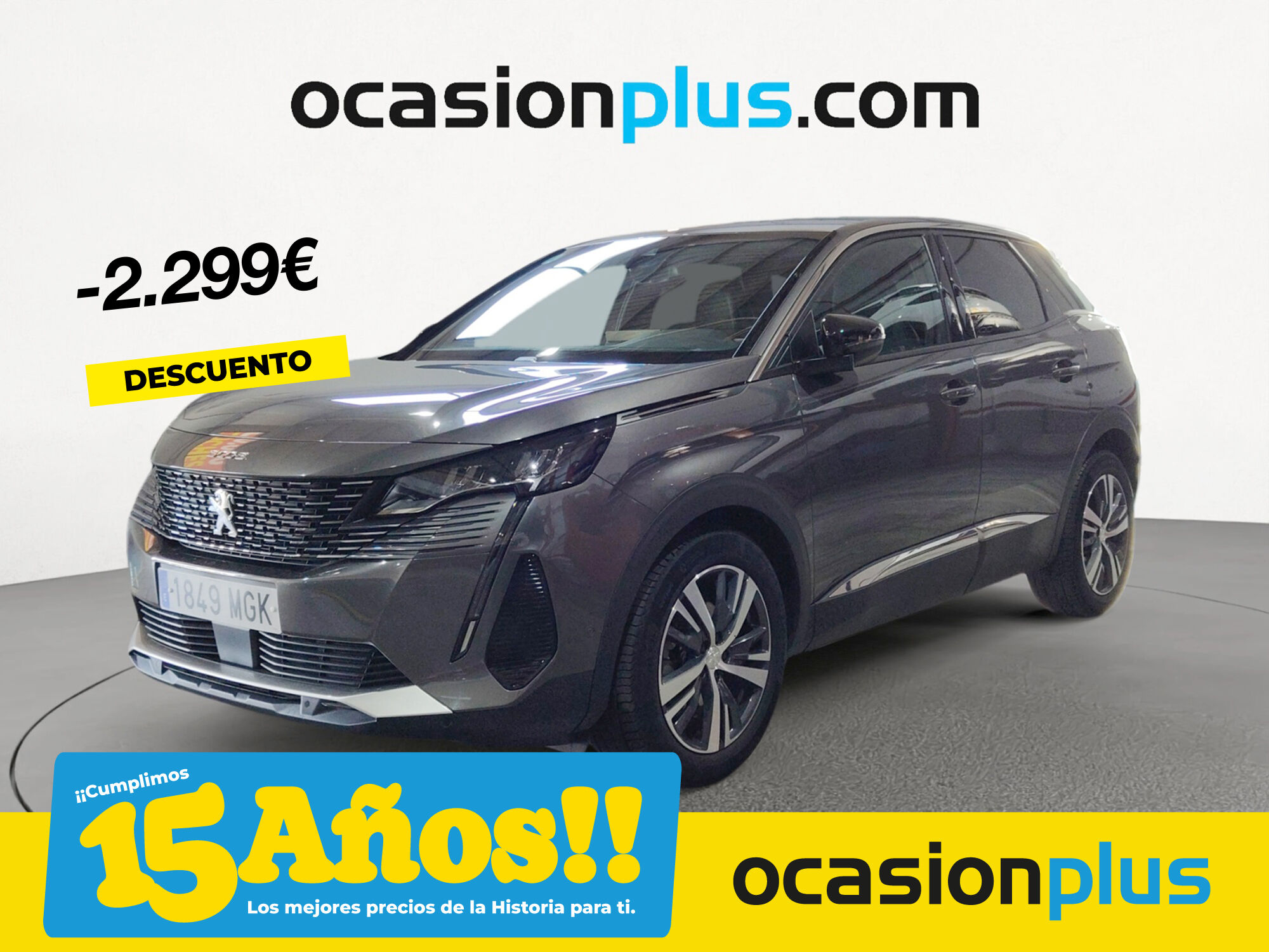 PEUGEOT 3008 (BlueHDi 130 S&S Allure Pack EAT8 96 kW (130 CV)) en Madrid