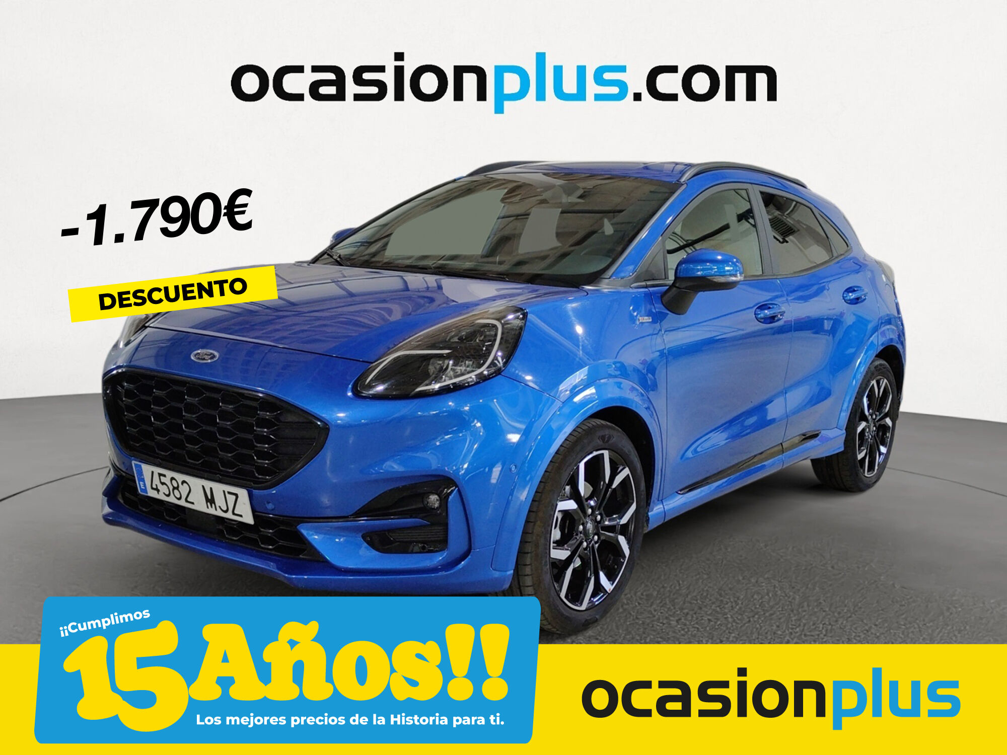 FORD Puma (1.0 EcoBoost MHEV ST-Line X Auto 114 kW (155 CV)) en Madrid