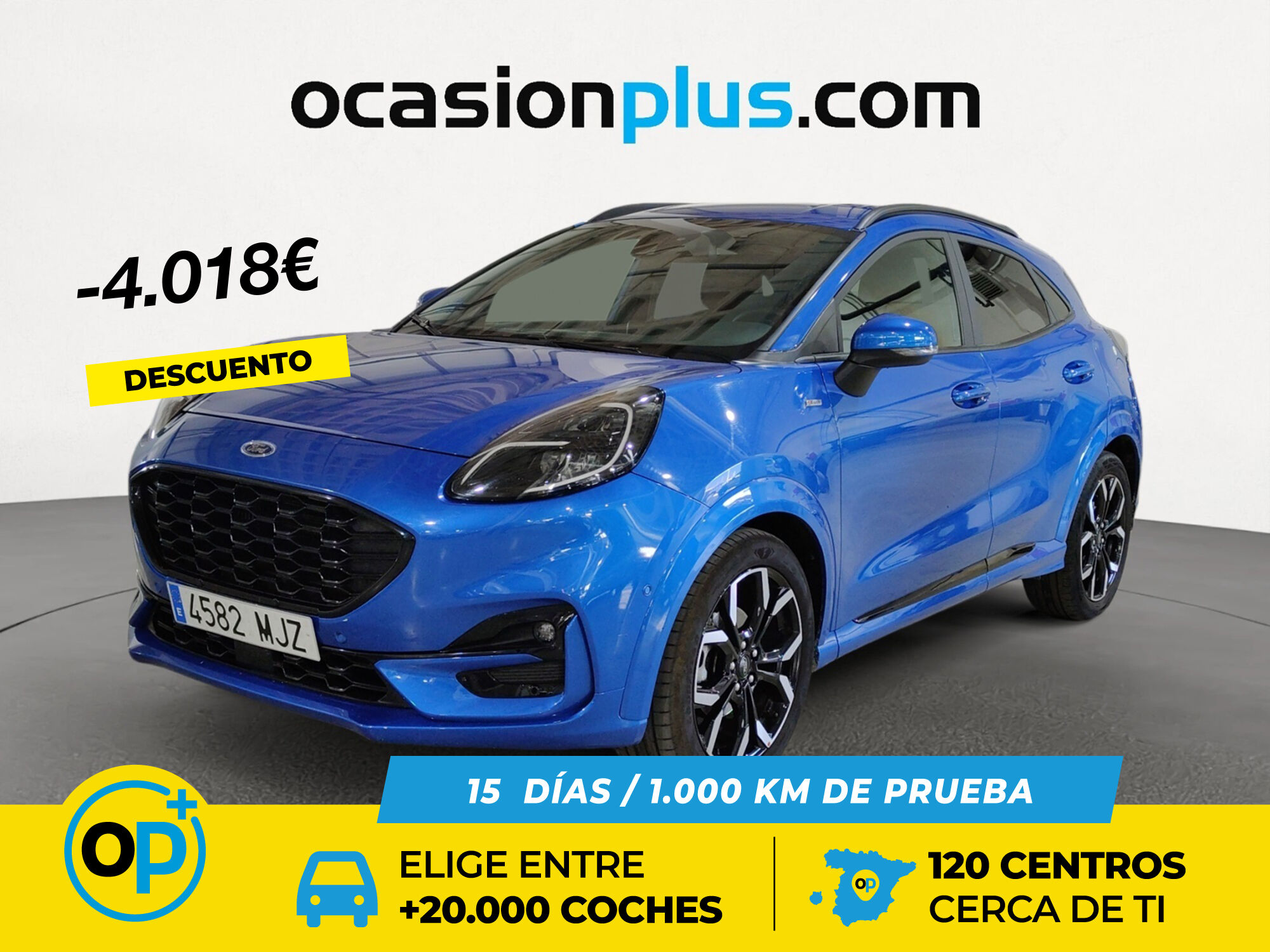 FORD Puma (1.0 EcoBoost MHEV ST-Line X Auto 114 kW (155 CV)) en Madrid