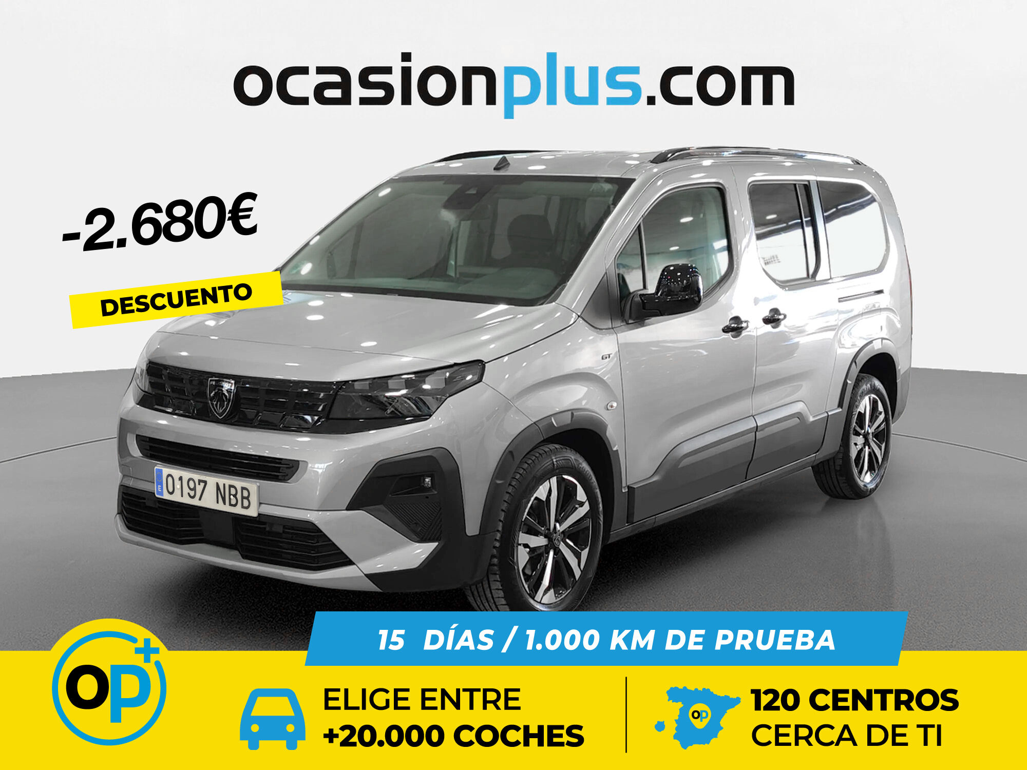 PEUGEOT Rifter (BlueHDi 130 GT Long EAT8 96 kW (130 CV)) en Madrid