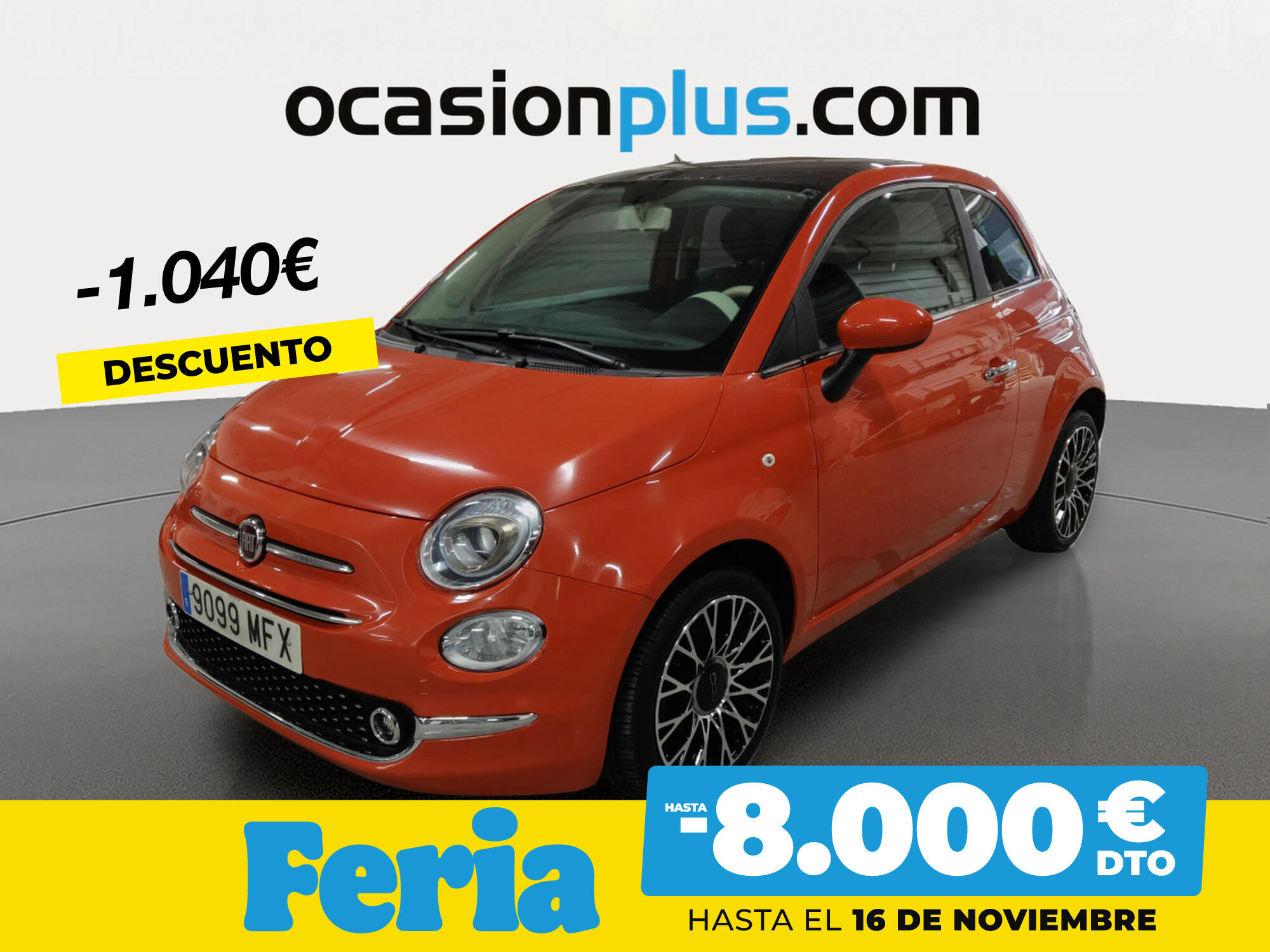 FIAT 500 (1.0 Hybrid Dolcevita 51 kW (70 CV)) en Madrid