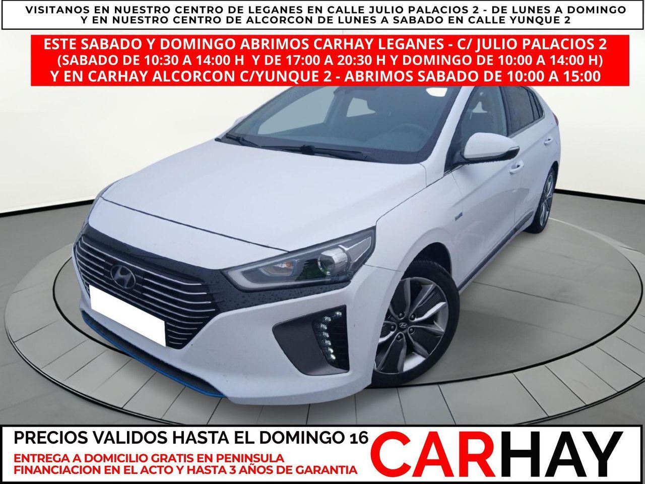 HYUNDAI Ioniq (1.6 GDI HEV TECNO DCT) en Madrid