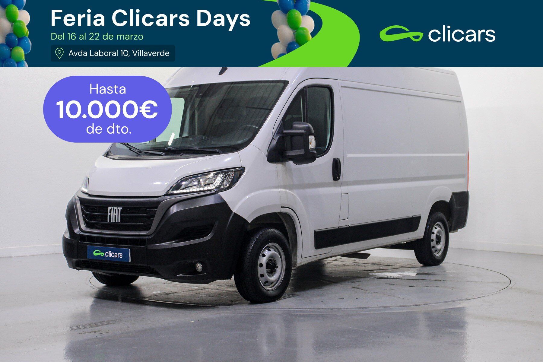 Foto del FIAT Ducato Fg. 35 2.2Mjt L2 H2 Easy Pro 140CV