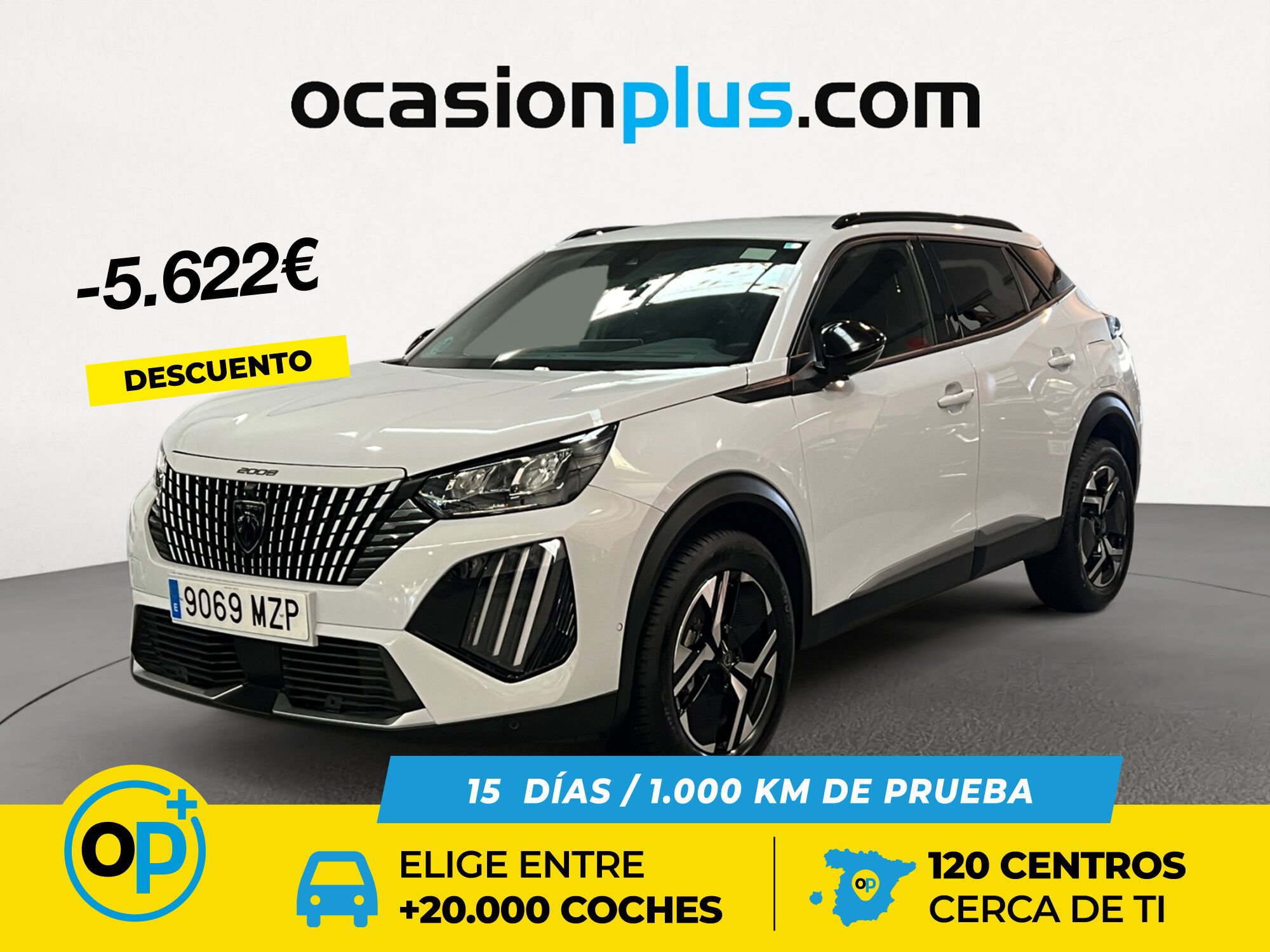 PEUGEOT 2008 (Allure Hybrid eDCS6 100 kW (136 CV)) en Madrid