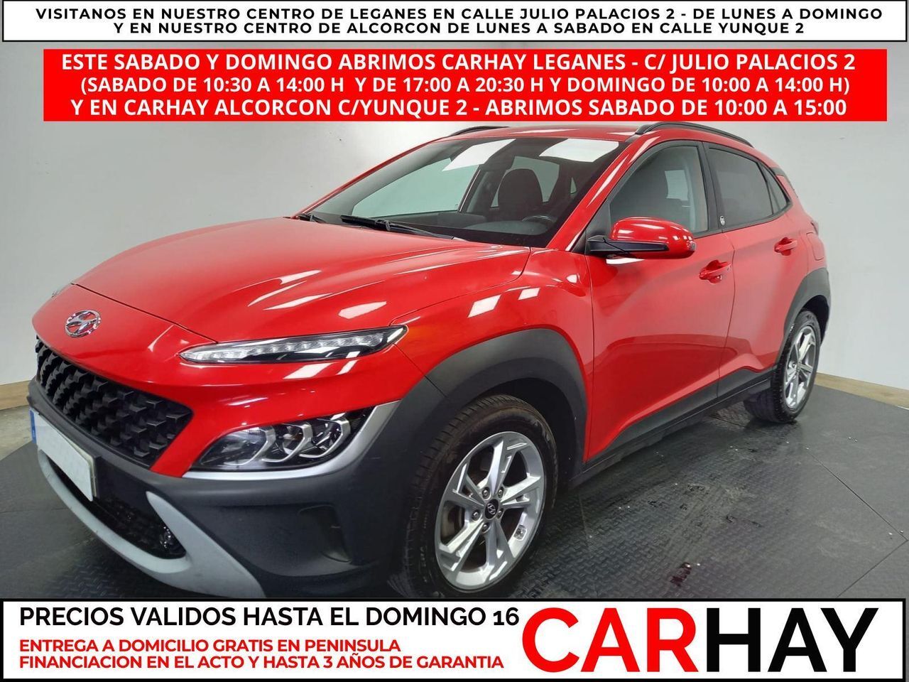 HYUNDAI Kona (1.0T-GDI EDITON 30 120CV) en Madrid