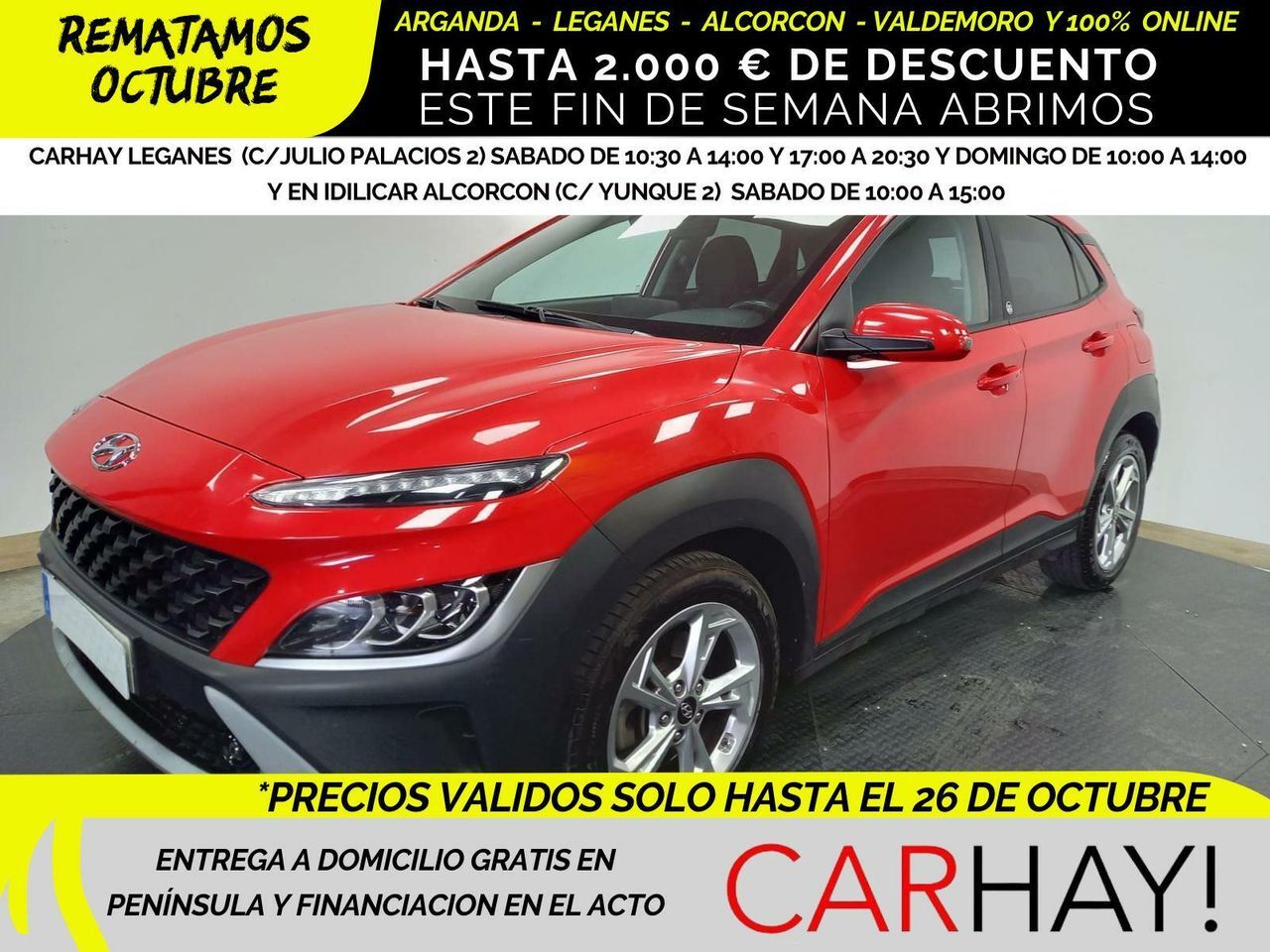 HYUNDAI Kona (1.0T-GDI EDITON 30 120CV) en Madrid