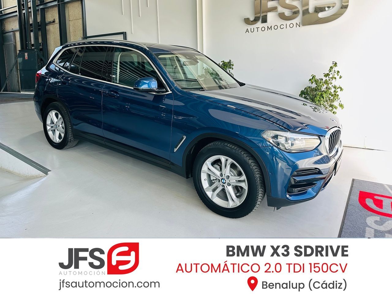 BMW X3 (2.0D 150 CV Automático) en Cádiz