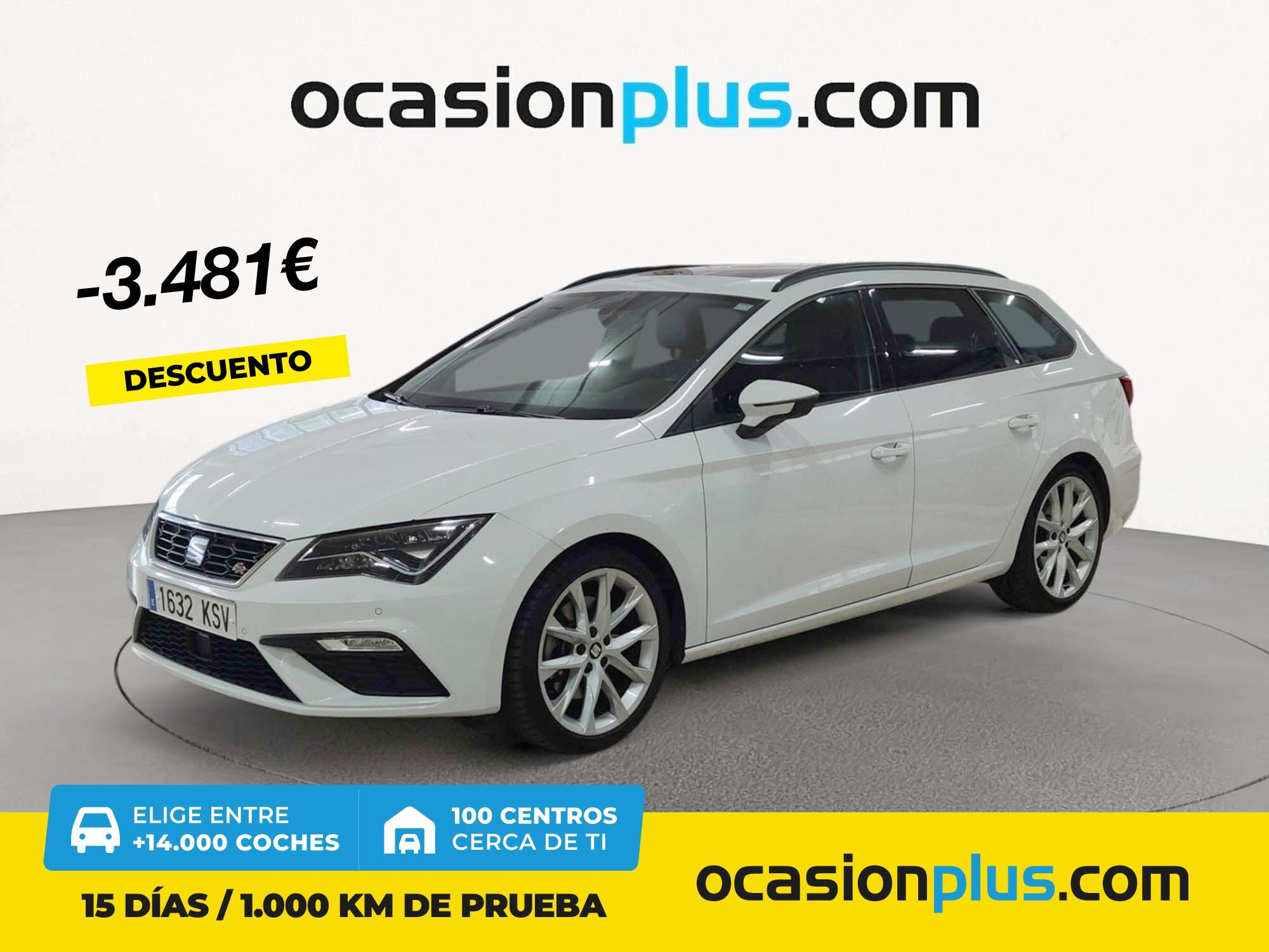 SEAT León (2.0 EcoTSI S&S FR Edition DSG 140 kW (190 CV)) en Madrid