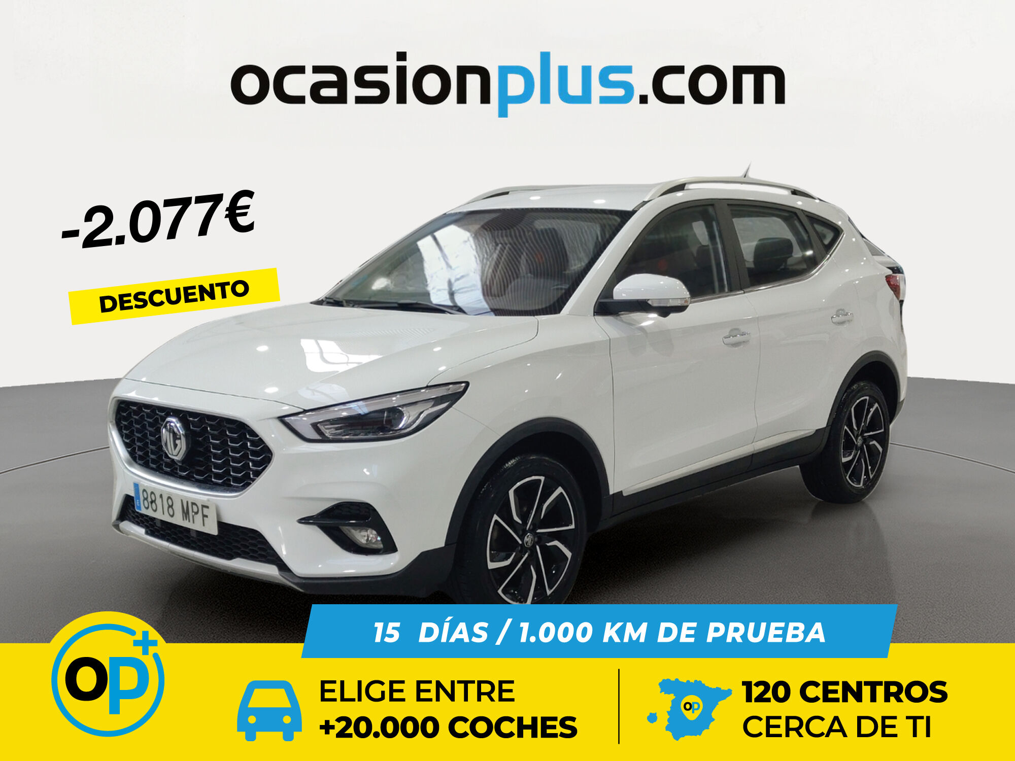 MG ZS (1.5 Luxury 78 kW (106 CV)) en Madrid