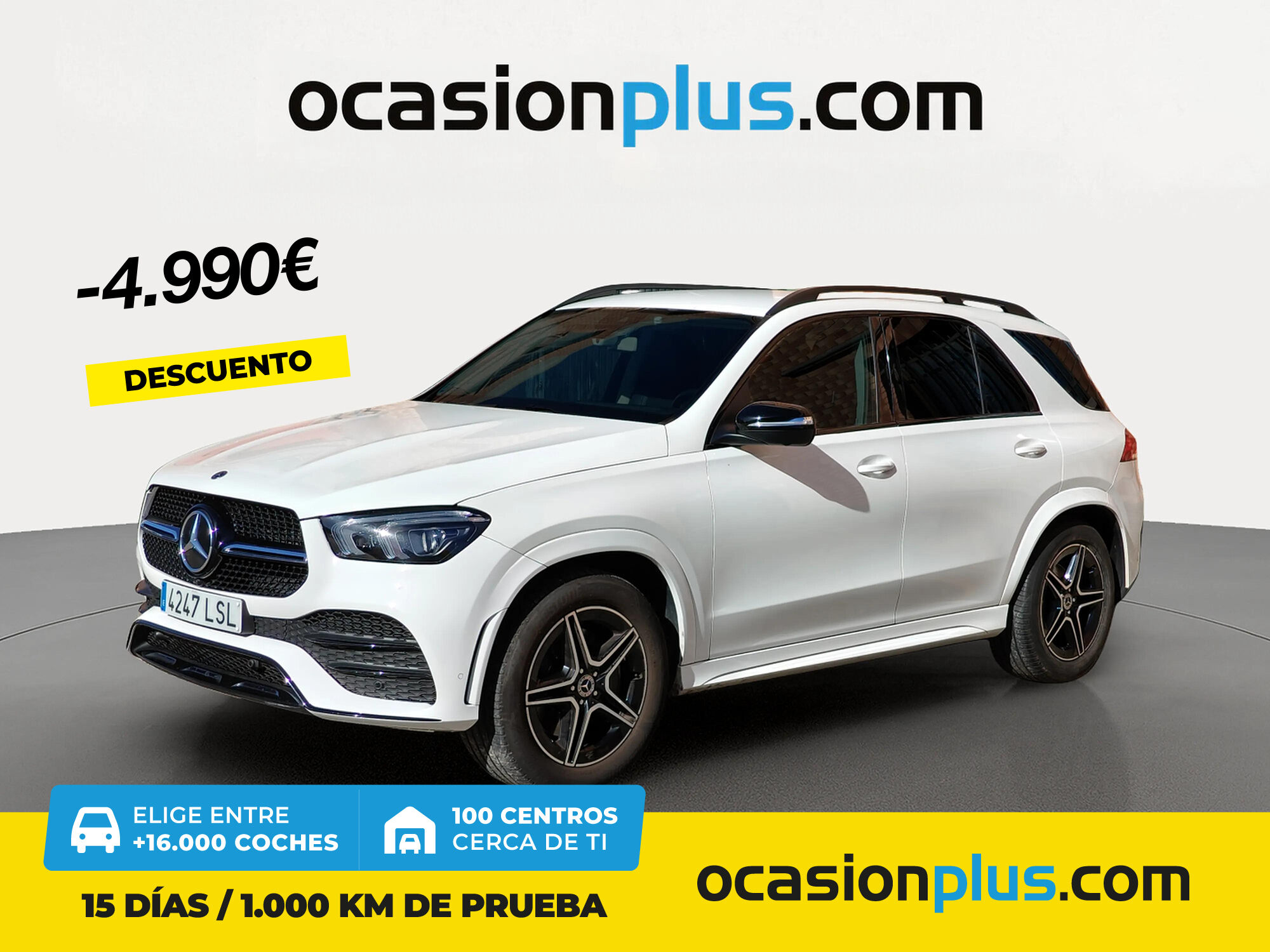 MERCEDES Clase GLE (300 d 4Matic 180 kW (245 CV)) en Madrid