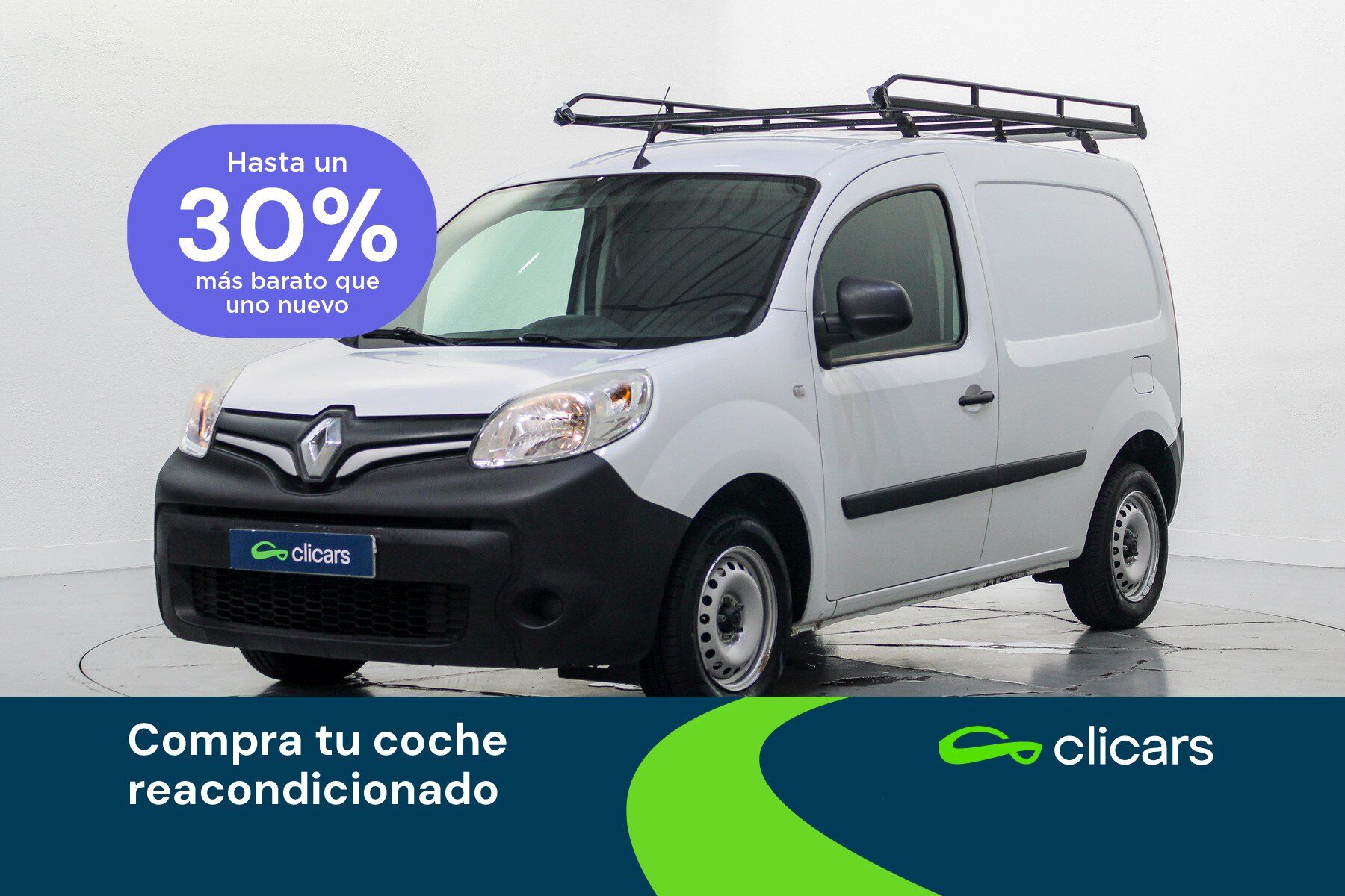 RENAULT Kangoo (Kangoo Fg. 1.5Blue dCi Profesional 59kW) en Madrid