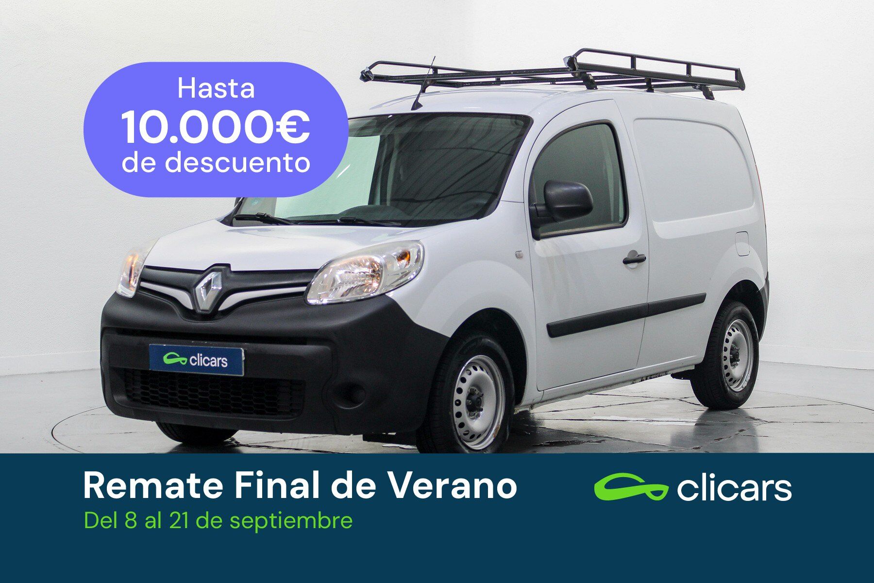 RENAULT Kangoo (Kangoo Fg. 1.5Blue dCi Profesional 59kW) en Madrid