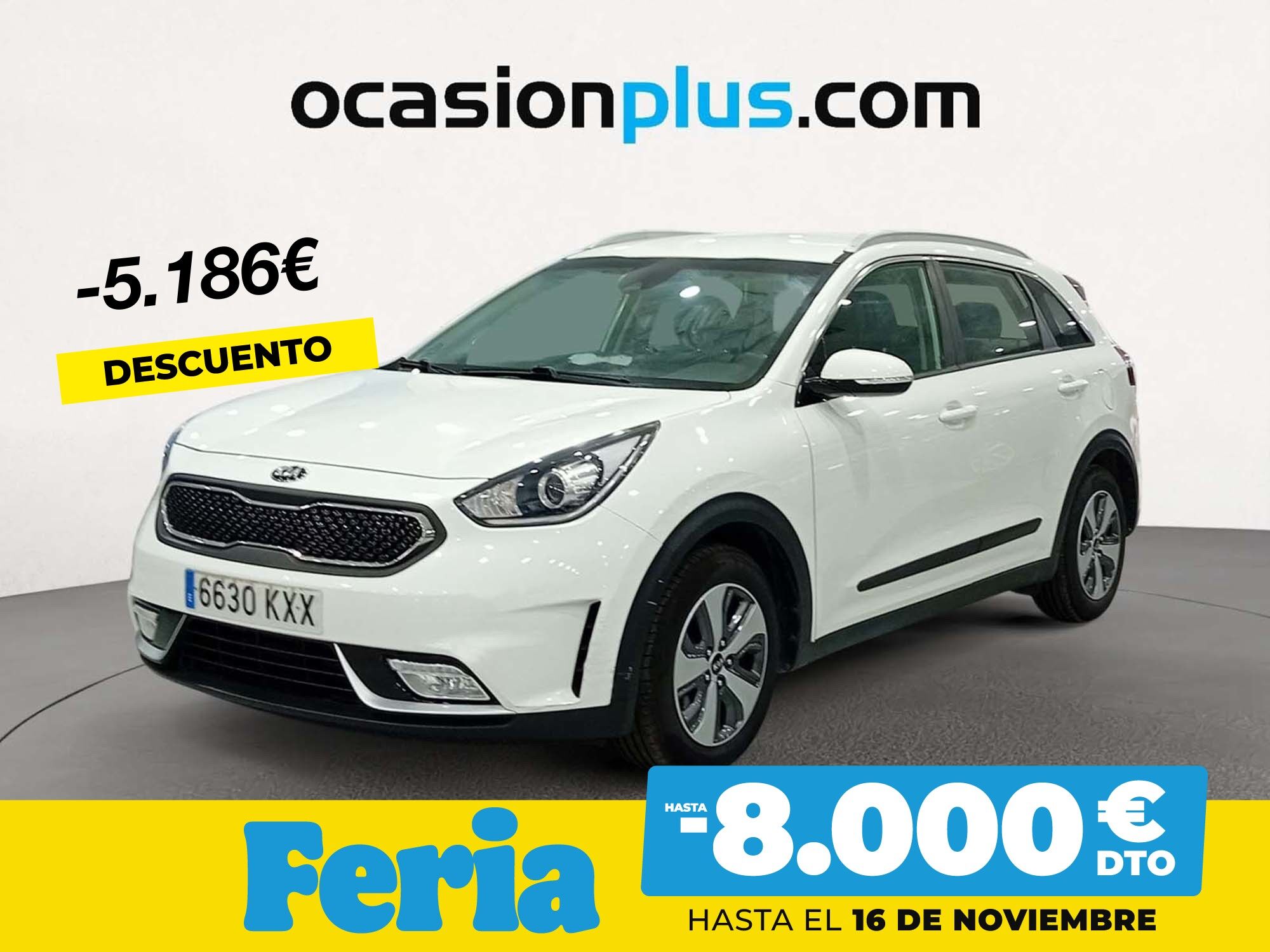 KIA Niro (1.6 GDi HEV Híbrido Drive 104 kW (141 CV)) en Madrid