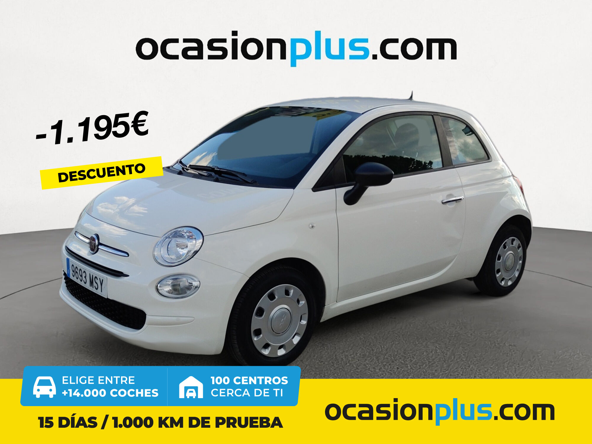 FIAT 500 (1.0 Hybrid Monotrim 51 kW (70 CV)) en Madrid