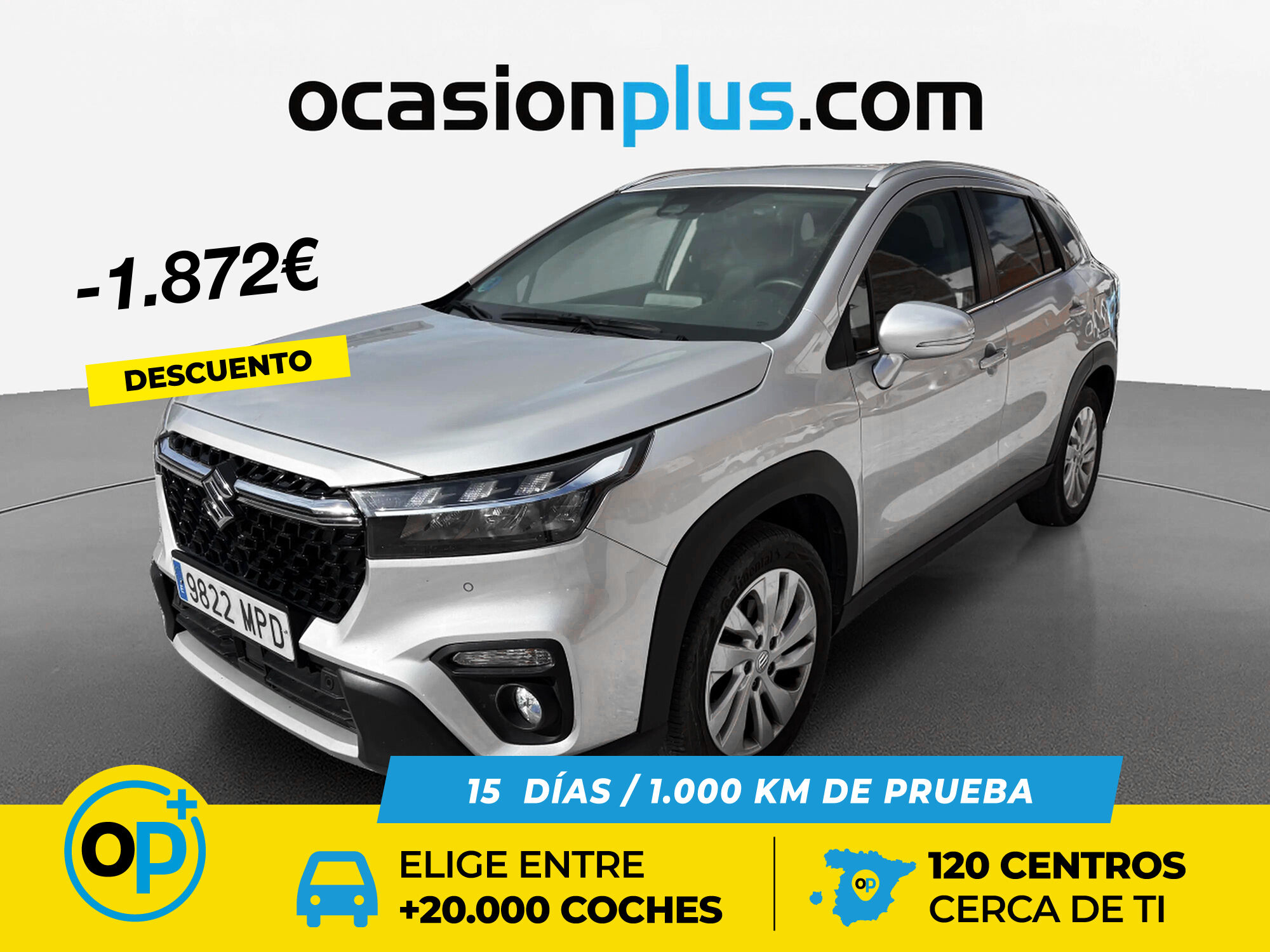 SUZUKI S-Cross (1.4T Mild Hybrid S2 4WD 95 kW (129 CV)) en Madrid