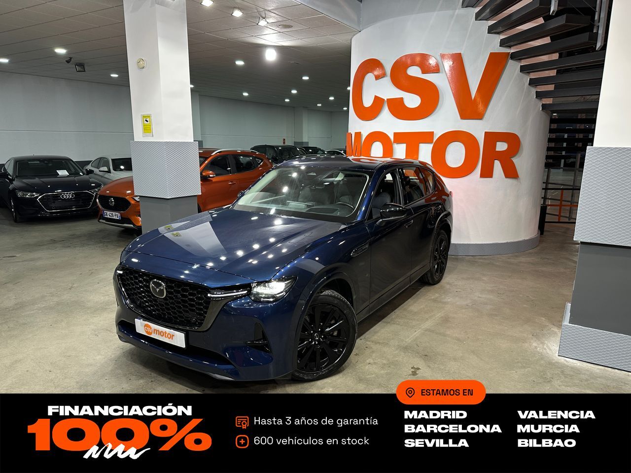 MAZDA CX-60 (e-Skyactiv PHEV AWD Homura) en Madrid