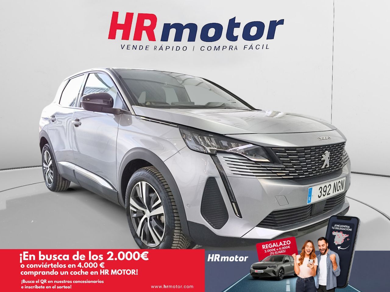 PEUGEOT 3008 (1.2 Hybrid Allure Pack) en Madrid