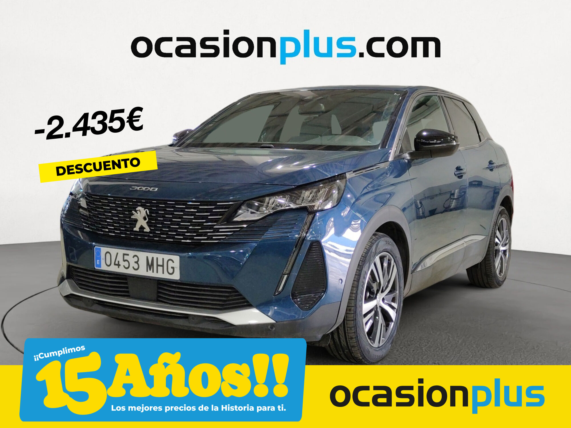 PEUGEOT 3008 (BlueHDi 130 S&S Allure Pack EAT8 96 kW (130 CV)) en Madrid