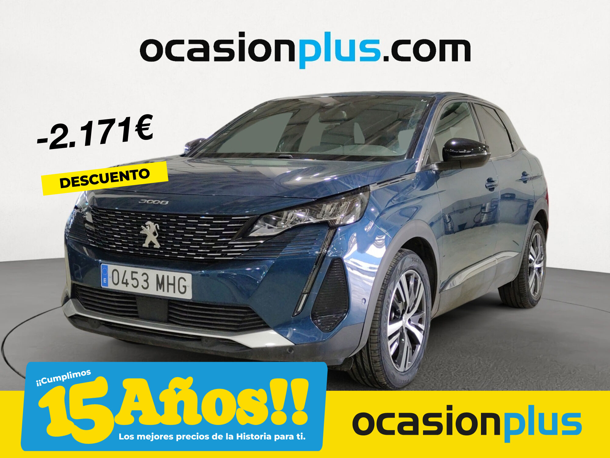 PEUGEOT 3008 (BlueHDi 130 S&S Allure Pack EAT8 96 kW (130 CV)) en Madrid