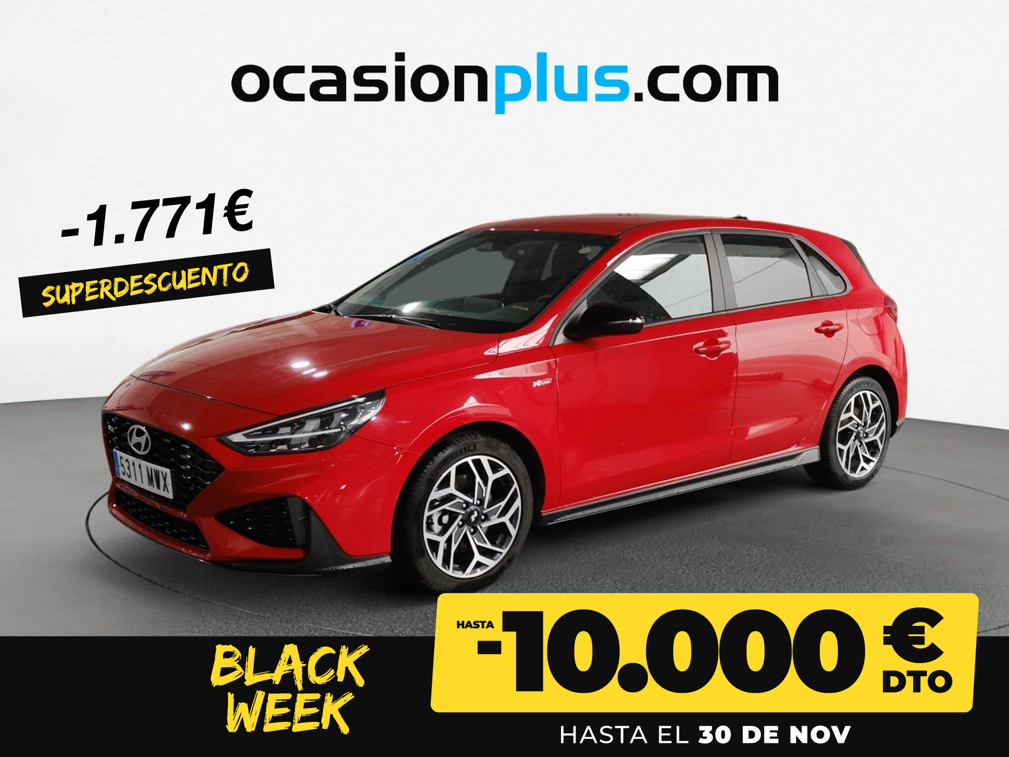 HYUNDAI i30 (1.0 TGDI N Line 74 kW (100 CV)) en Madrid