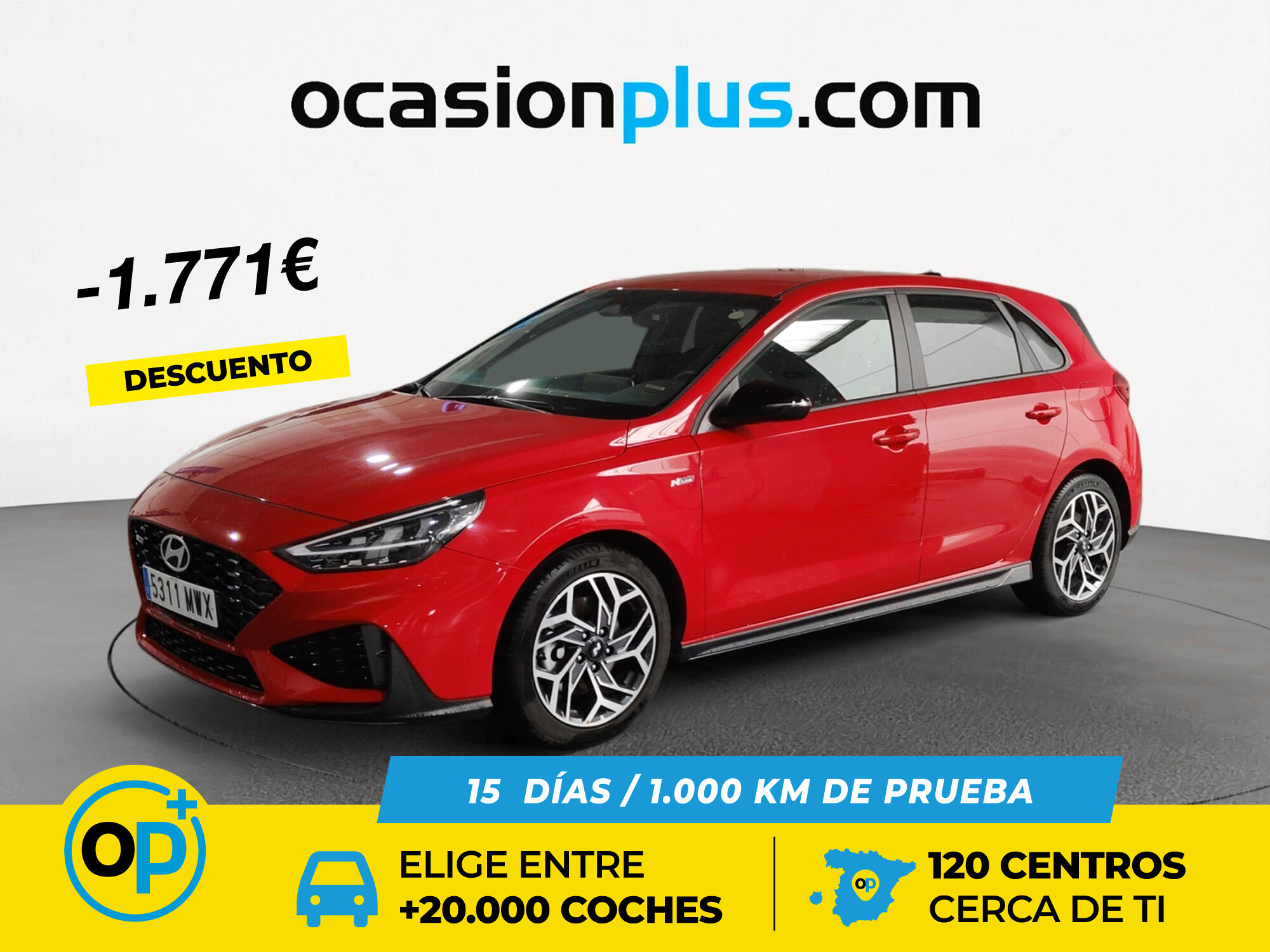 HYUNDAI i30 (1.0 TGDI N Line 74 kW (100 CV)) en Madrid