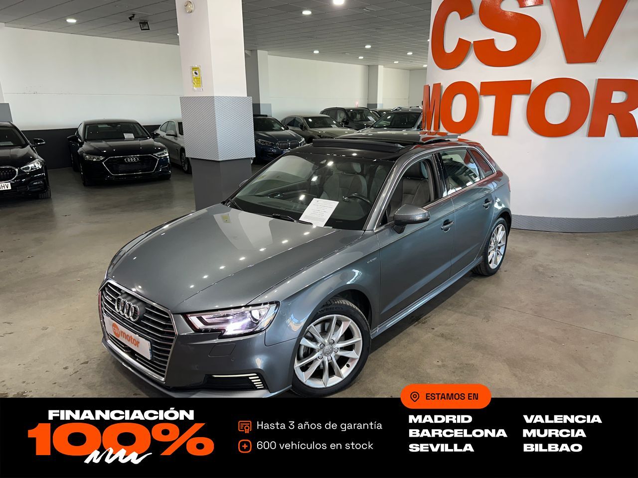 AUDI A3 (1.4 TFSI e-tron S tronic Sportback) en Madrid